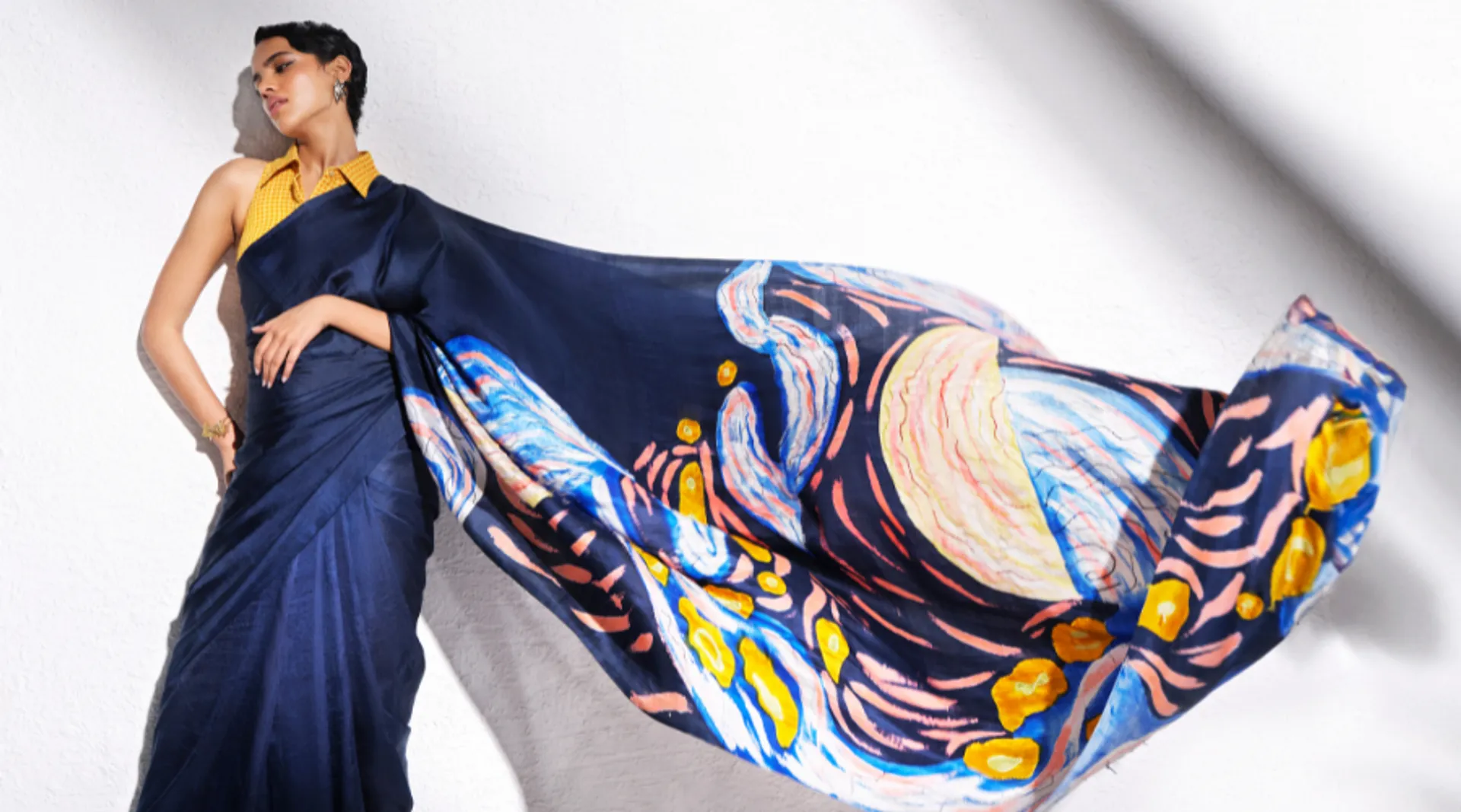 Embrace The Summer Heat With Taneira's Playful Collection Of Summer Saris