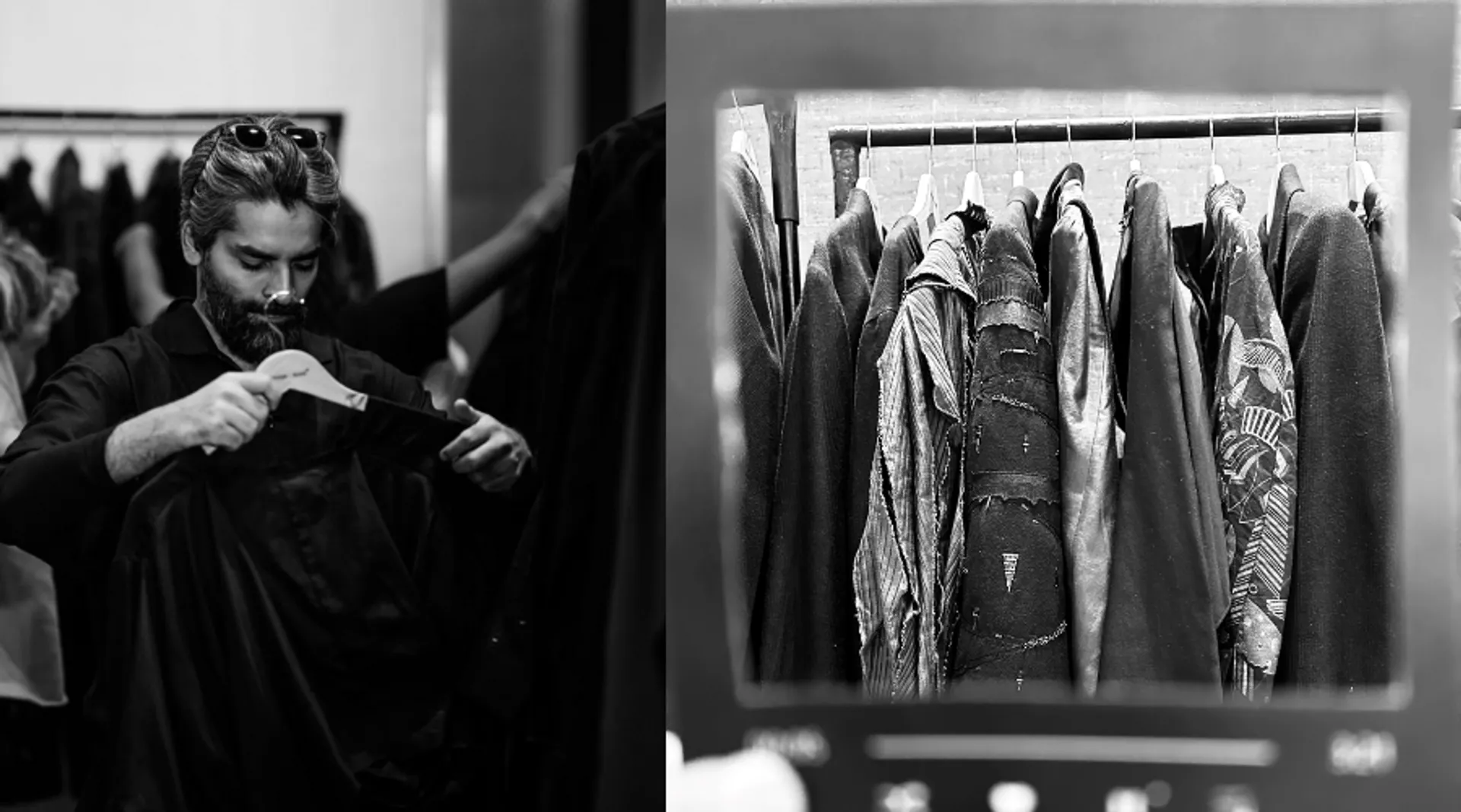 ELLE First Look: Antar-Agni's Ujjawal Dubey Discusses His Collection 'Two-Faced' at Lakmé Fashion Week