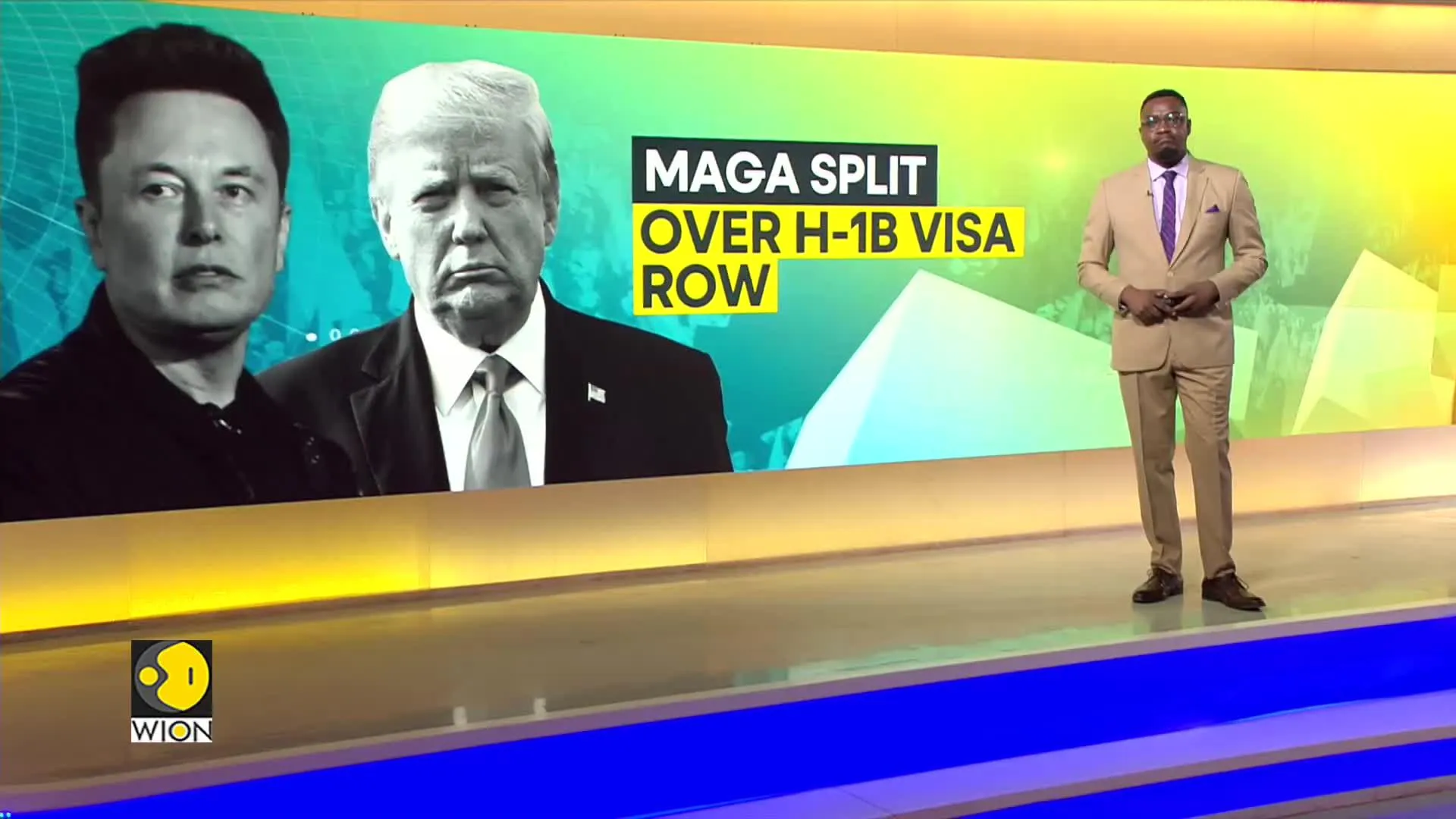 Trump, Musk At Odds Over H-1B Visas as MAGA Splits Ignite Tension Among Republicans