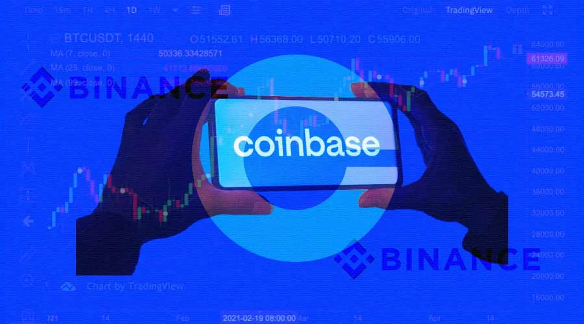Coinbase Share Price Surges as Binance Navigates Headwinds