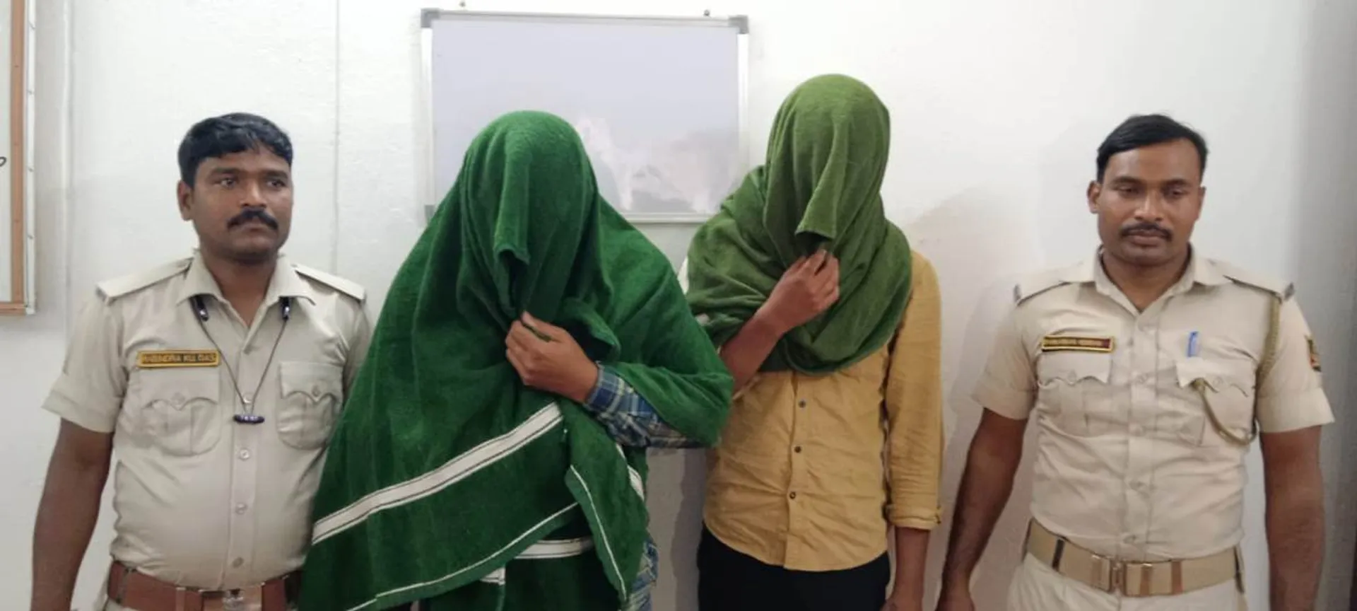 Brown sugar seized, 2 arrested