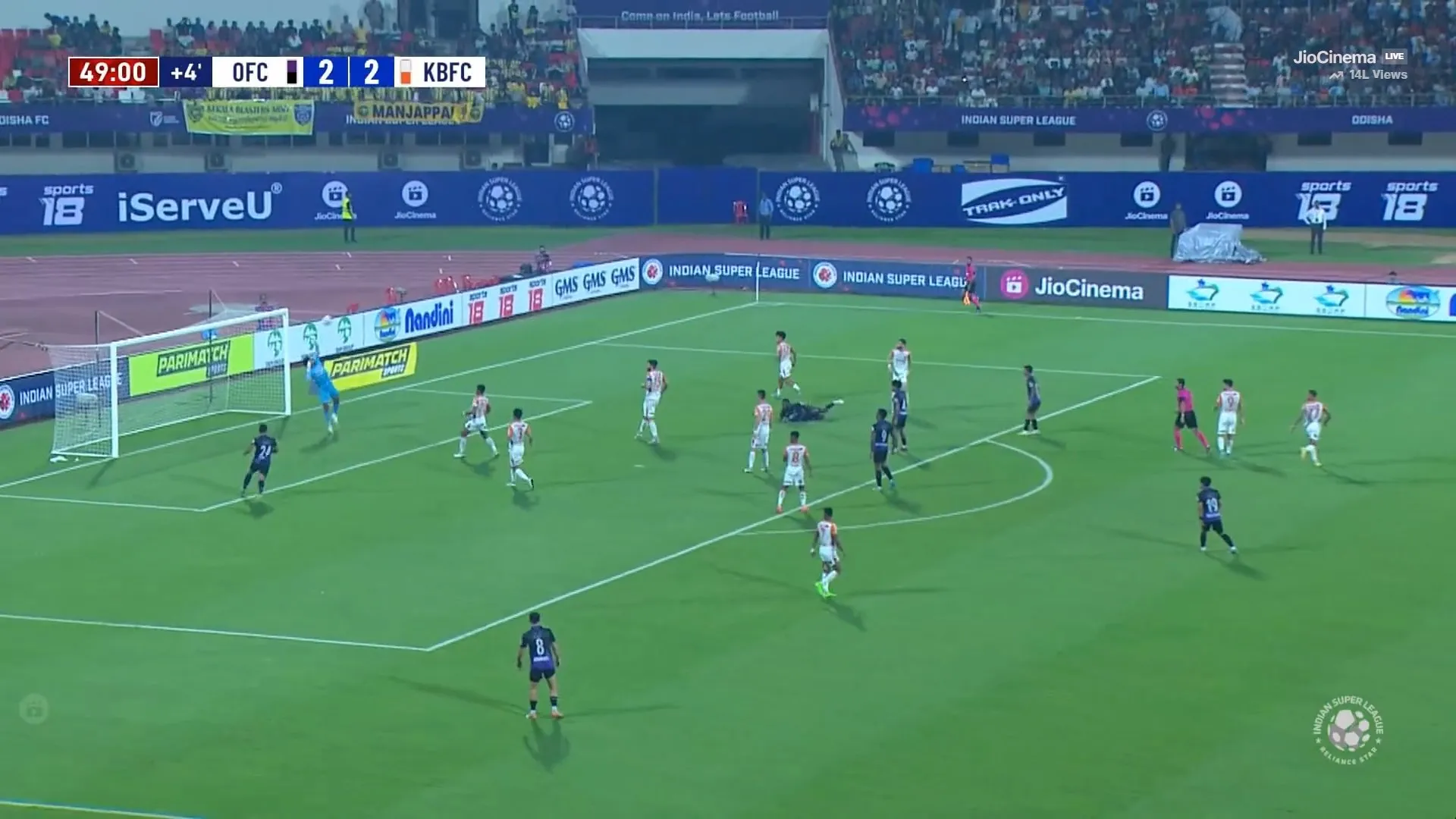 Odisha FC vs Kerala Blasters FC ISL 2024-25