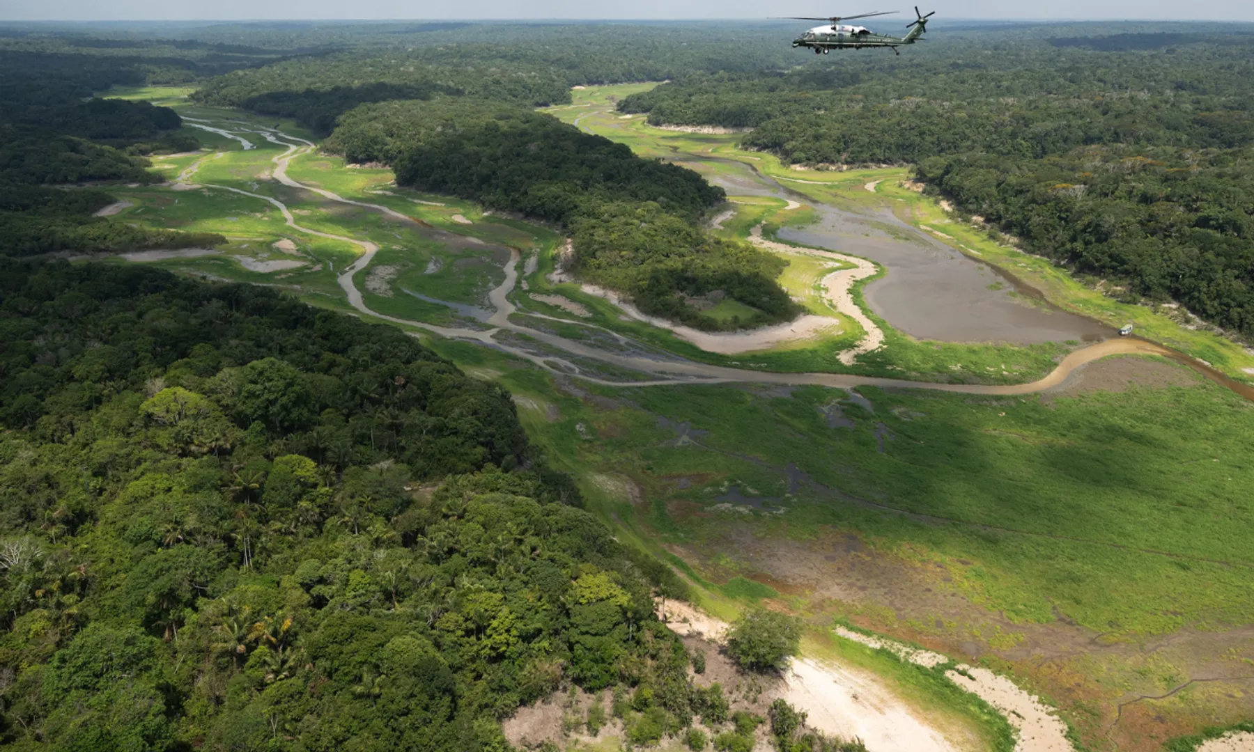 Unusual sand dunes appear in Amazon, threatening climate change crisis