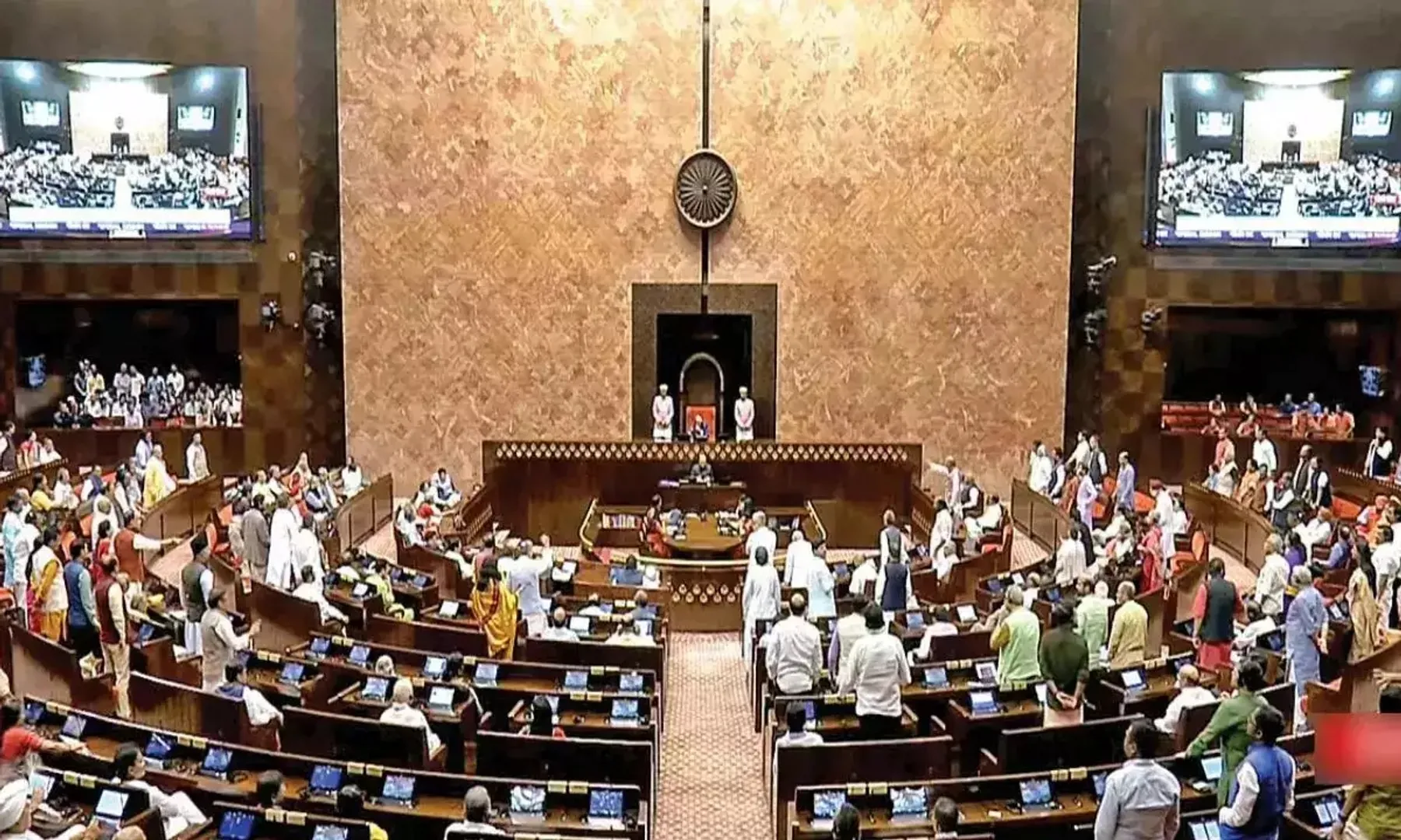 Parliament winter session stalled, both houses adjourned till wednesday