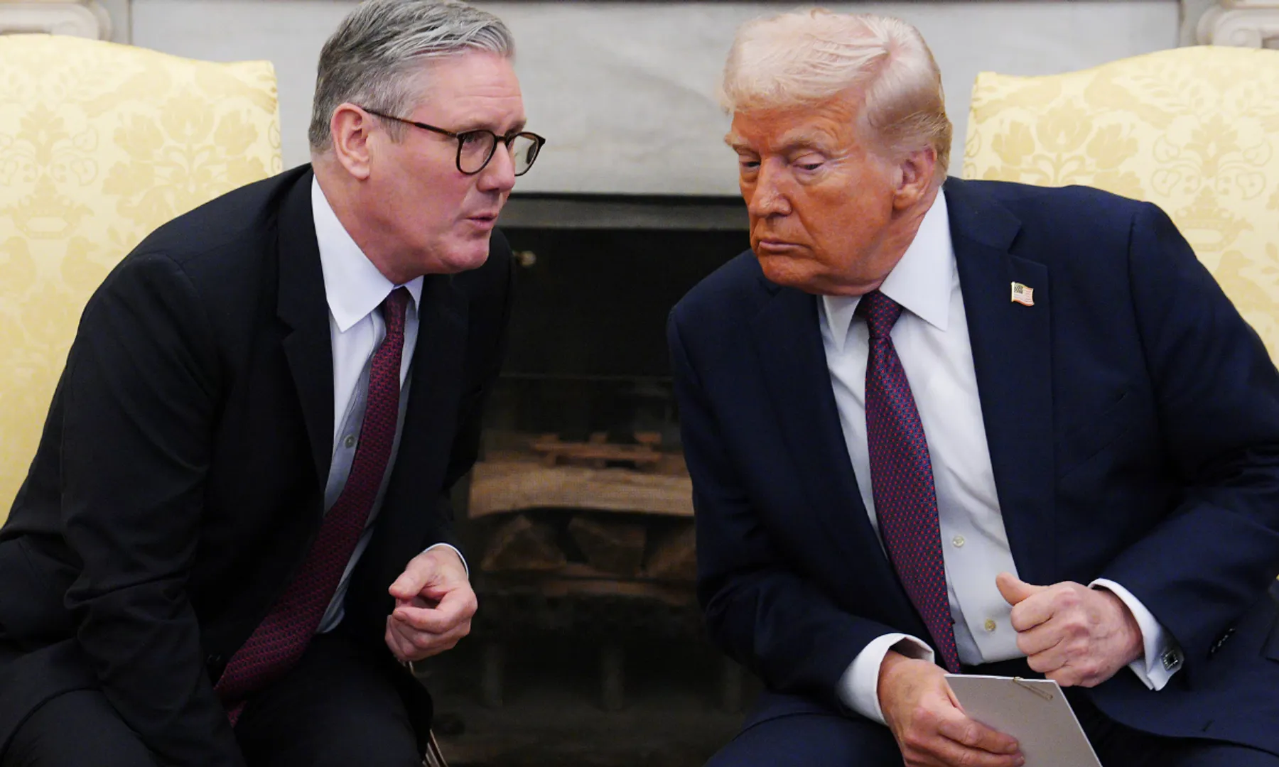 Trump praises UK's military, denies Ukraine aid request by PM Starmer 