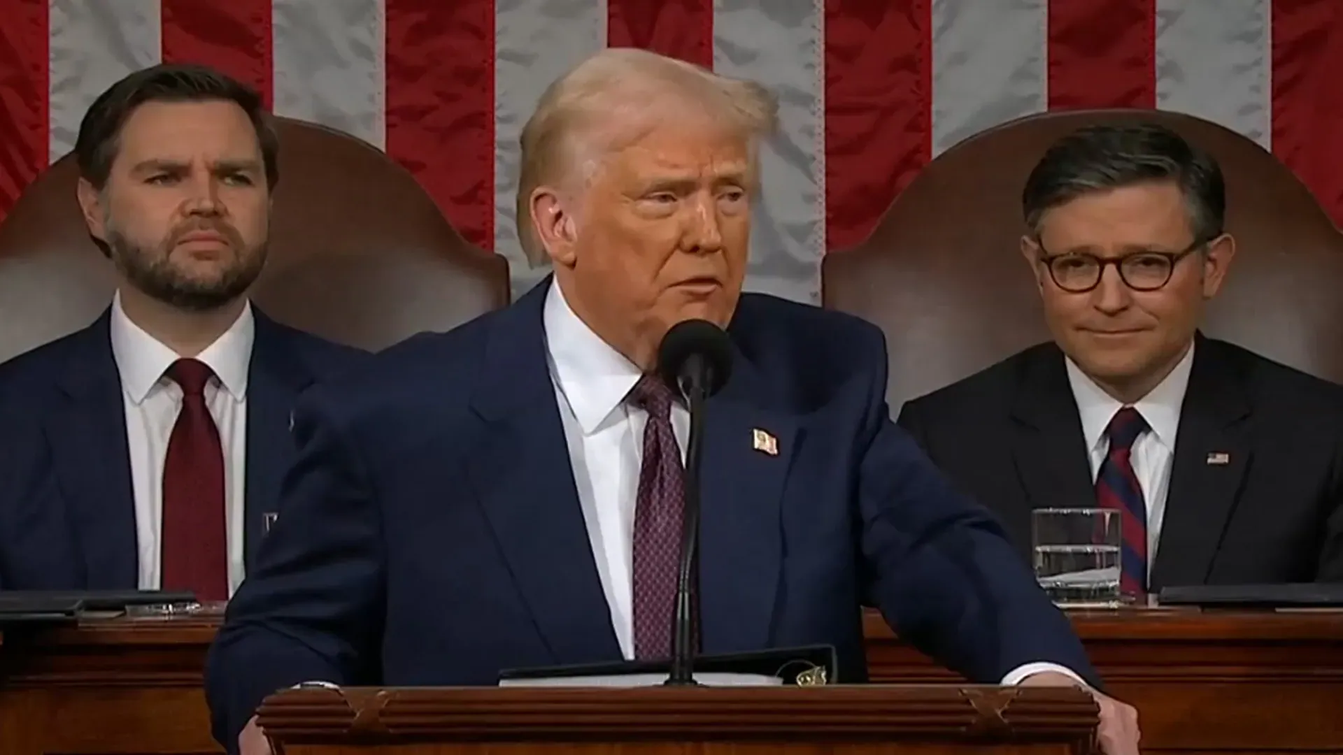 Trump's first congress address