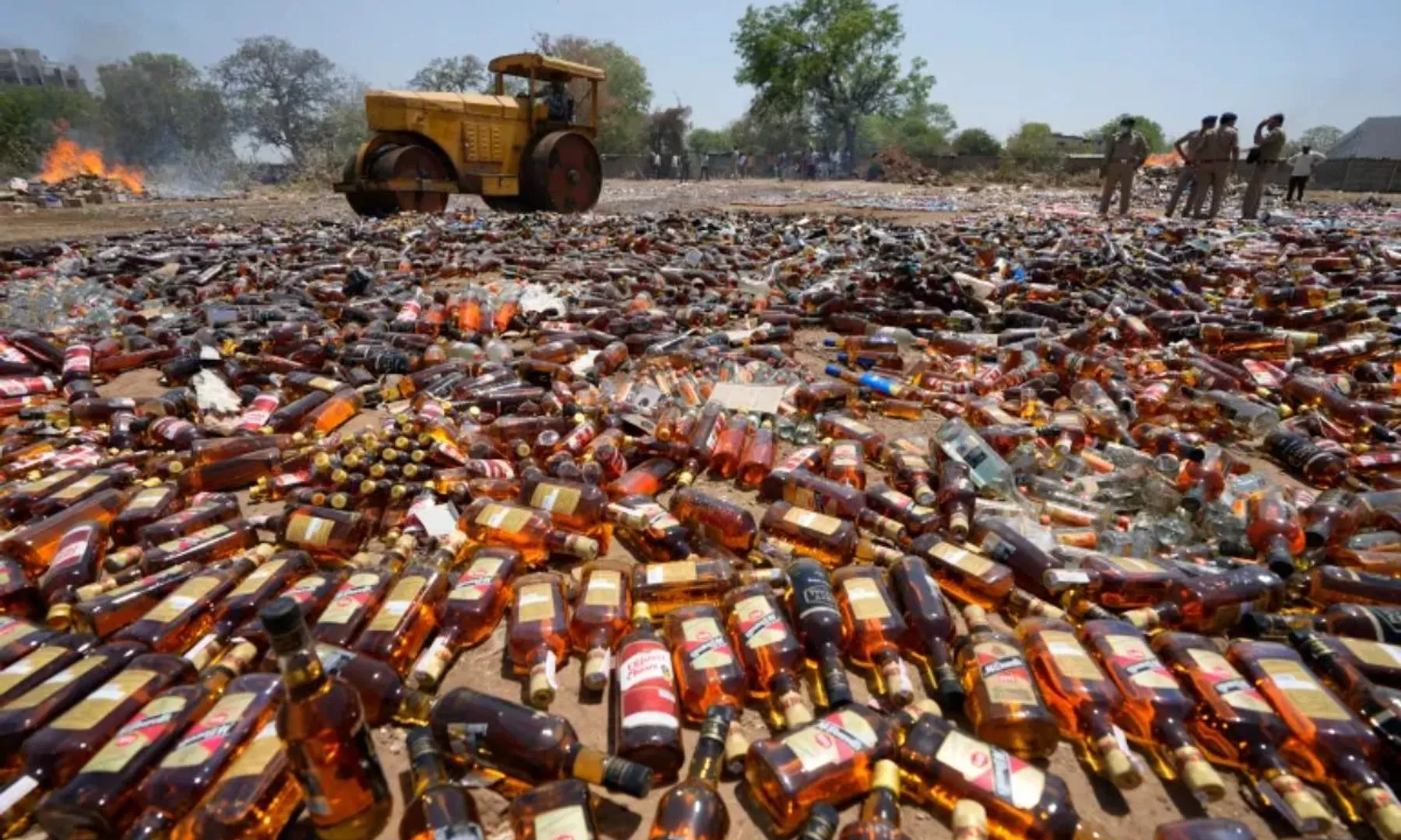 Liquor seized ‘every four seconds’ in dry Gujarat; bottles hidden under vegetables, water tanks