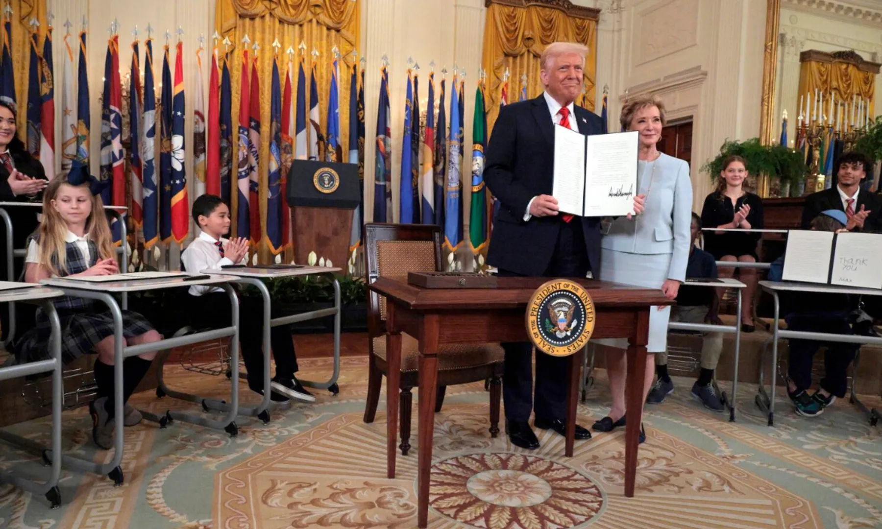 Trump signs order to shutdown US Education Department