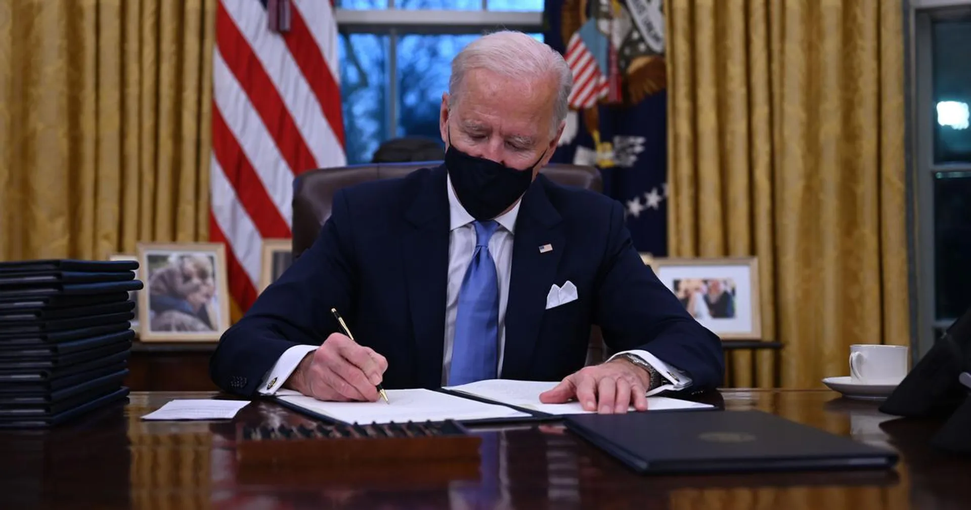 Joe Biden lifts trump era ban on issuance of green cards & eases immigration policies