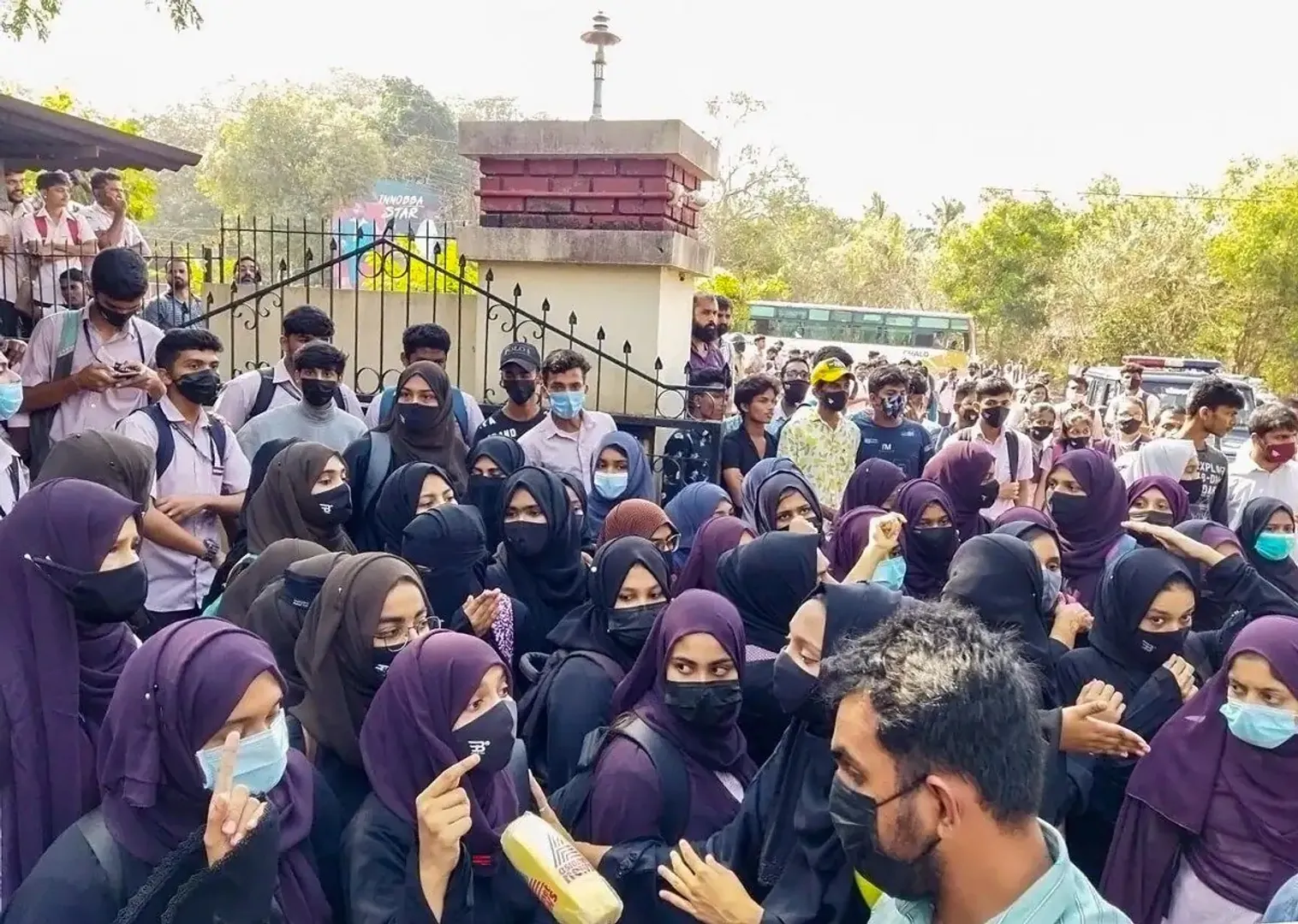 Karnataka CM announces closure of Karnataka Schools and colleges after protests turn violent amid Hijab Row