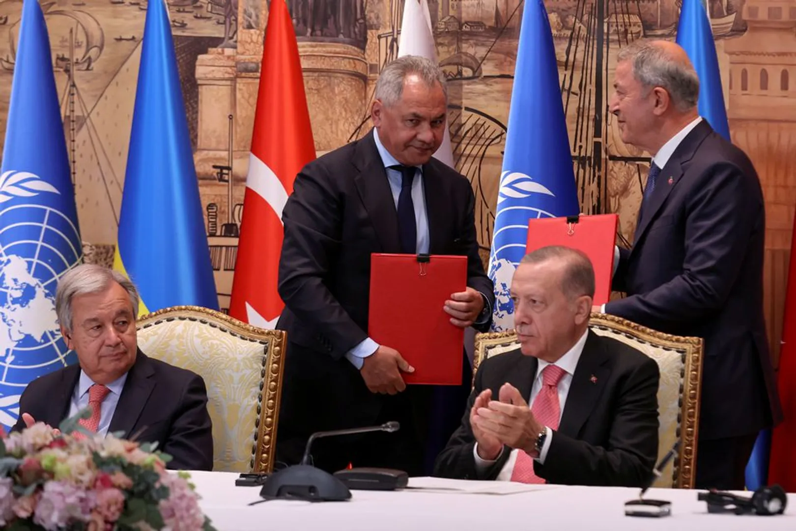 Russia-Ukraine to restore world order, sign grain export deal
