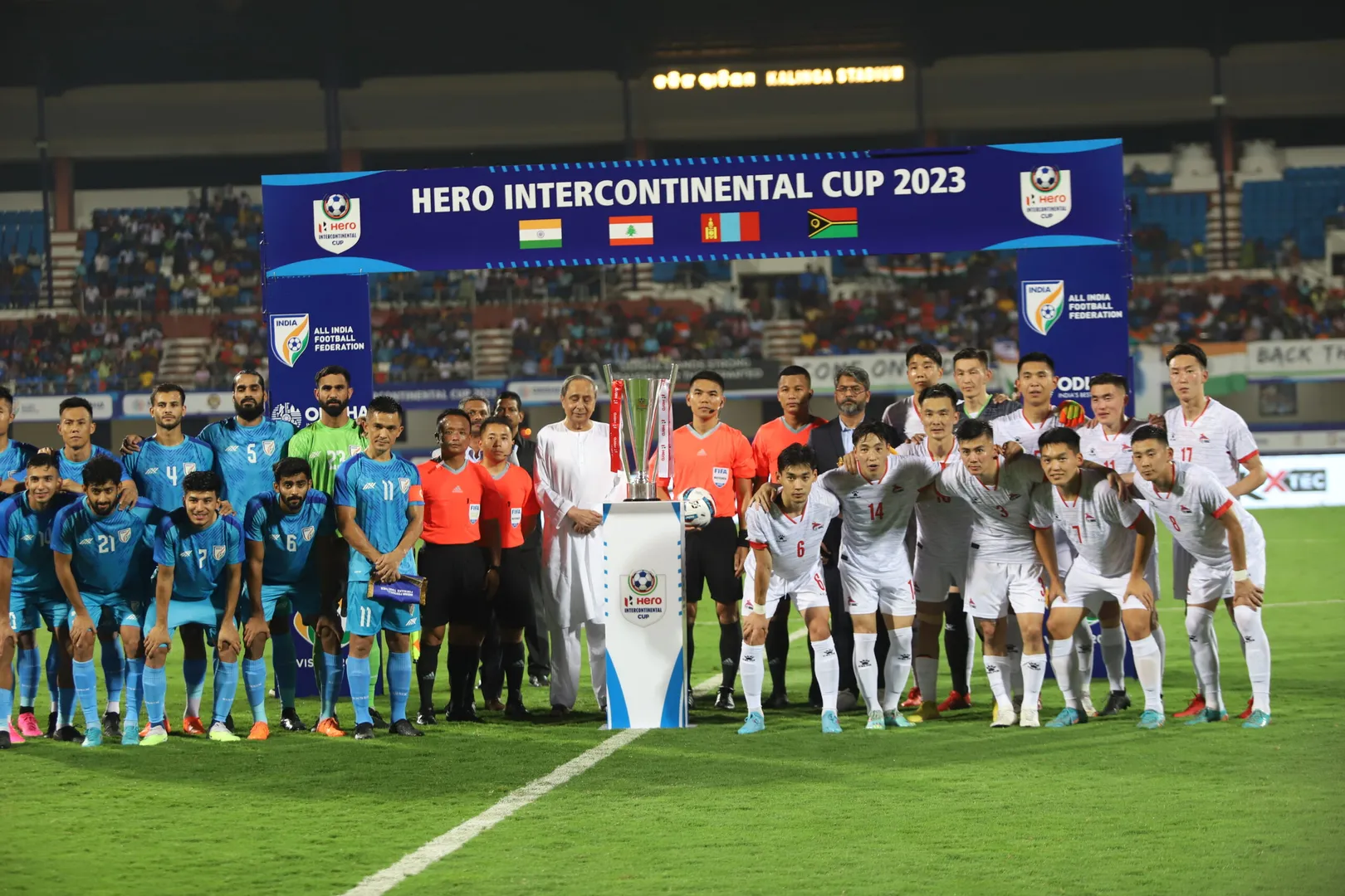 Indian kick off their Hero Intercontinental Cup campaign with a win against Mongolia