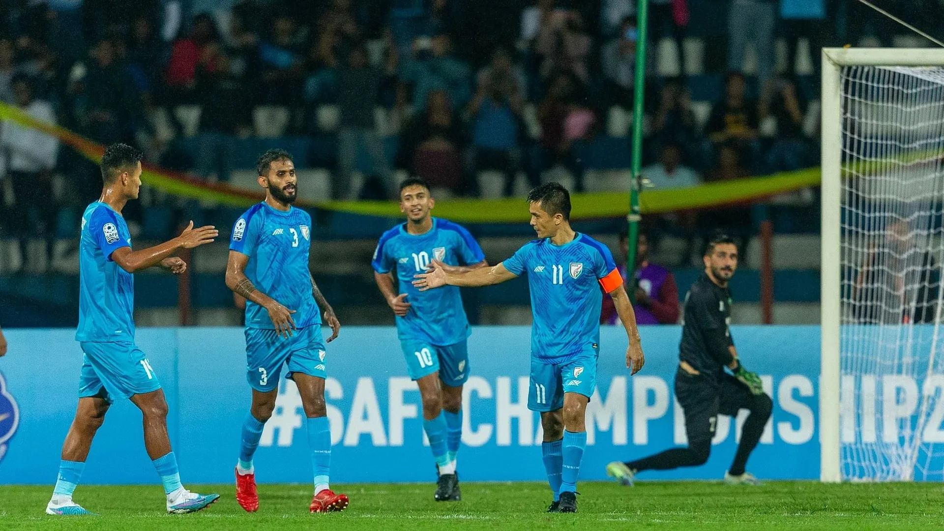 India thrashes Pakistan 4-0 in their SAFF Cup opener