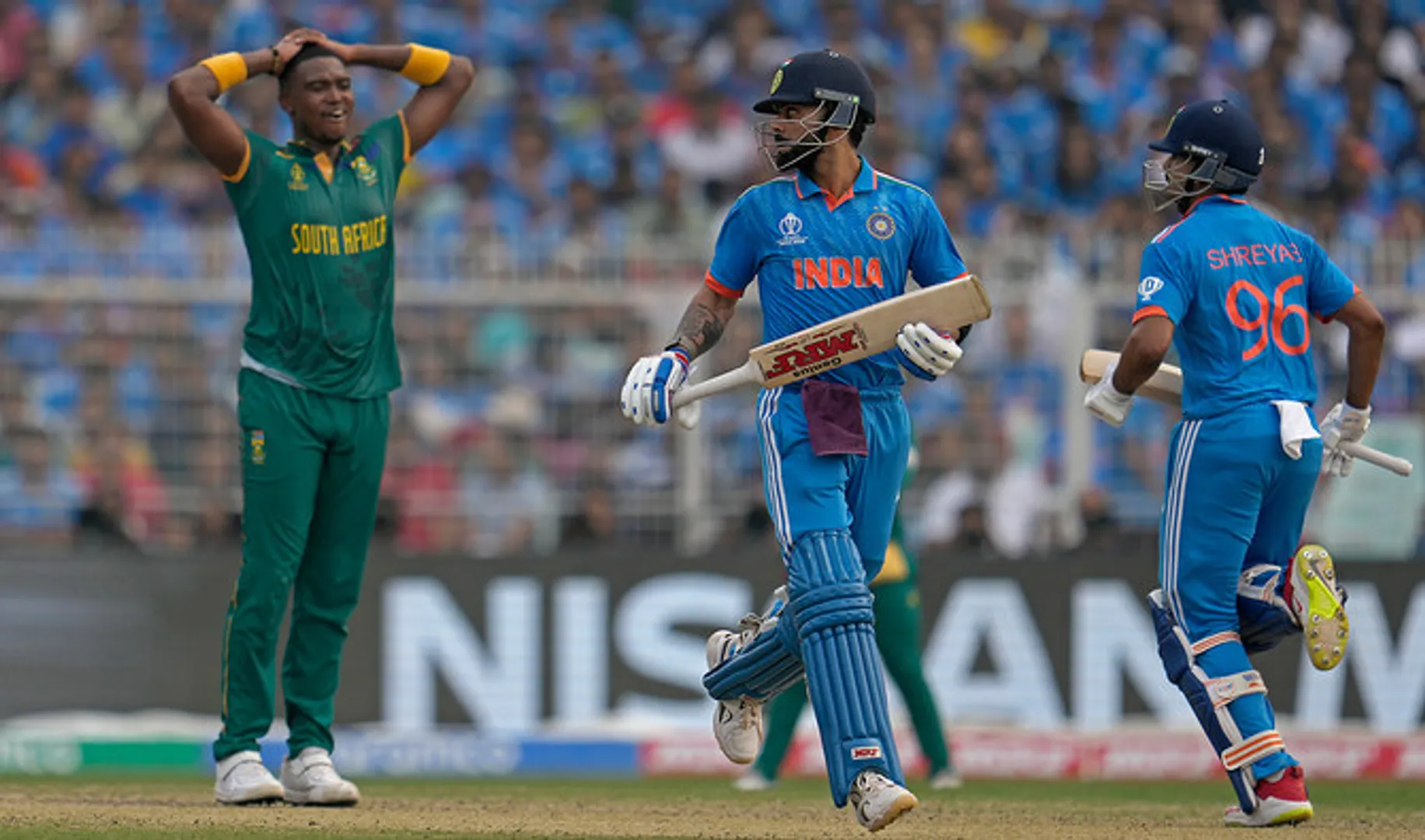 India record their biggest victory over South Africa, stay top of the table at the WC