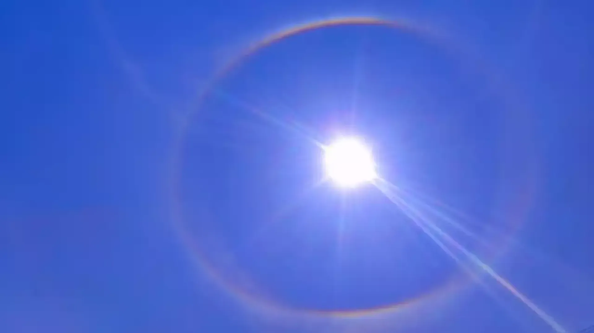 Double Sun halo