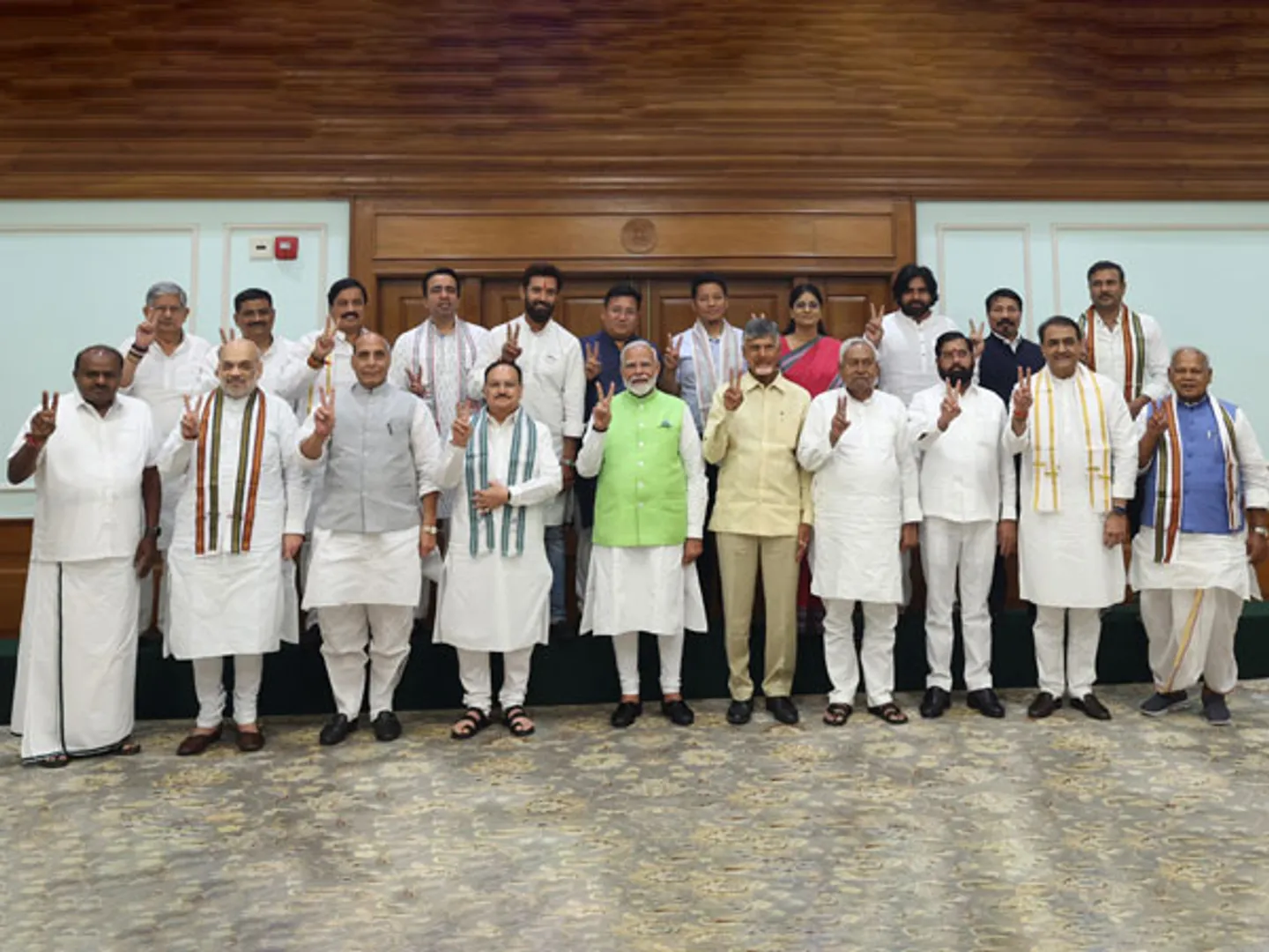 PM Modi officially elected as third-term leader of NDA alliance