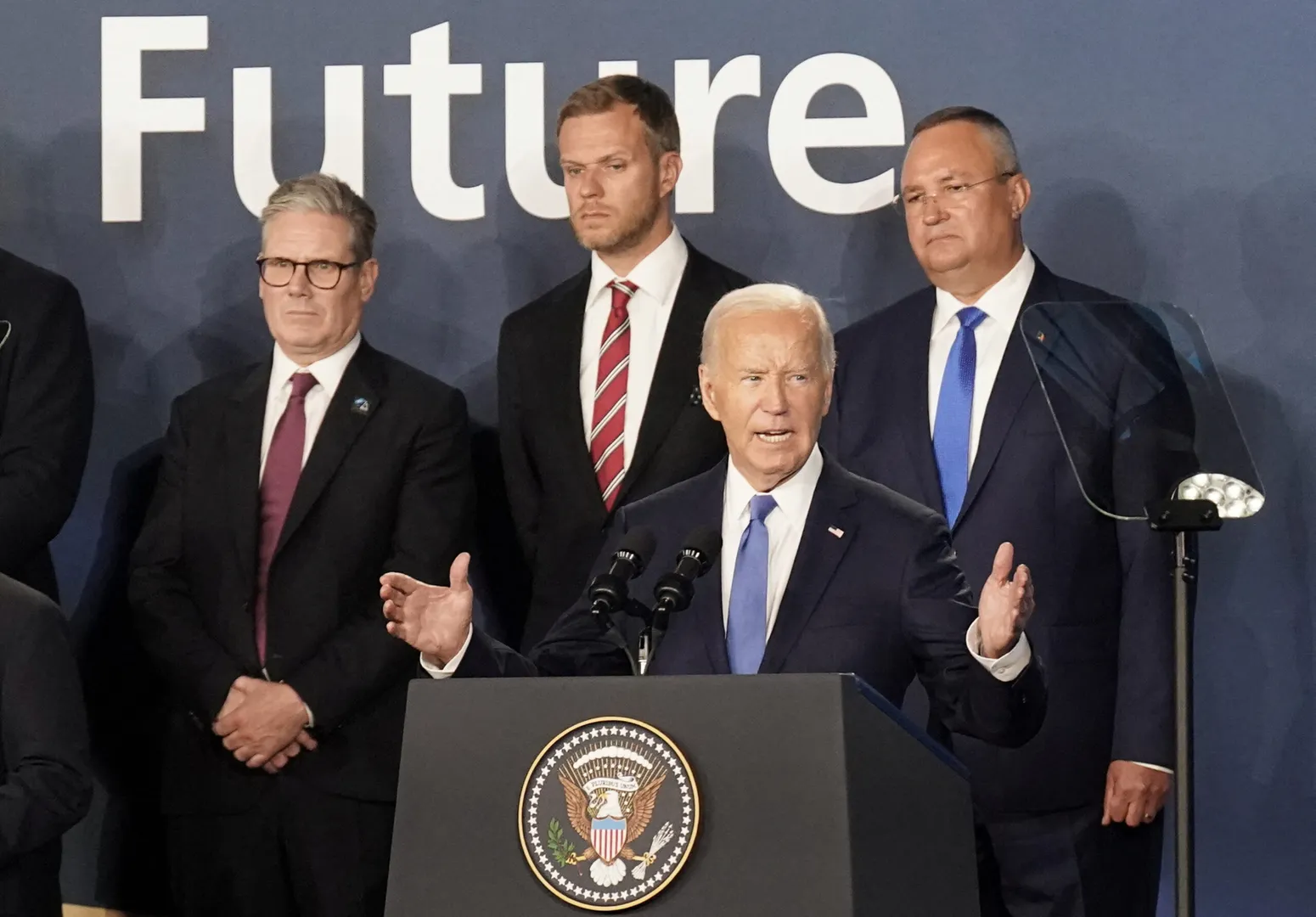 Biden mistakenly refers to Ukraine's Zelensky as 'President Putin' at NATO summit
