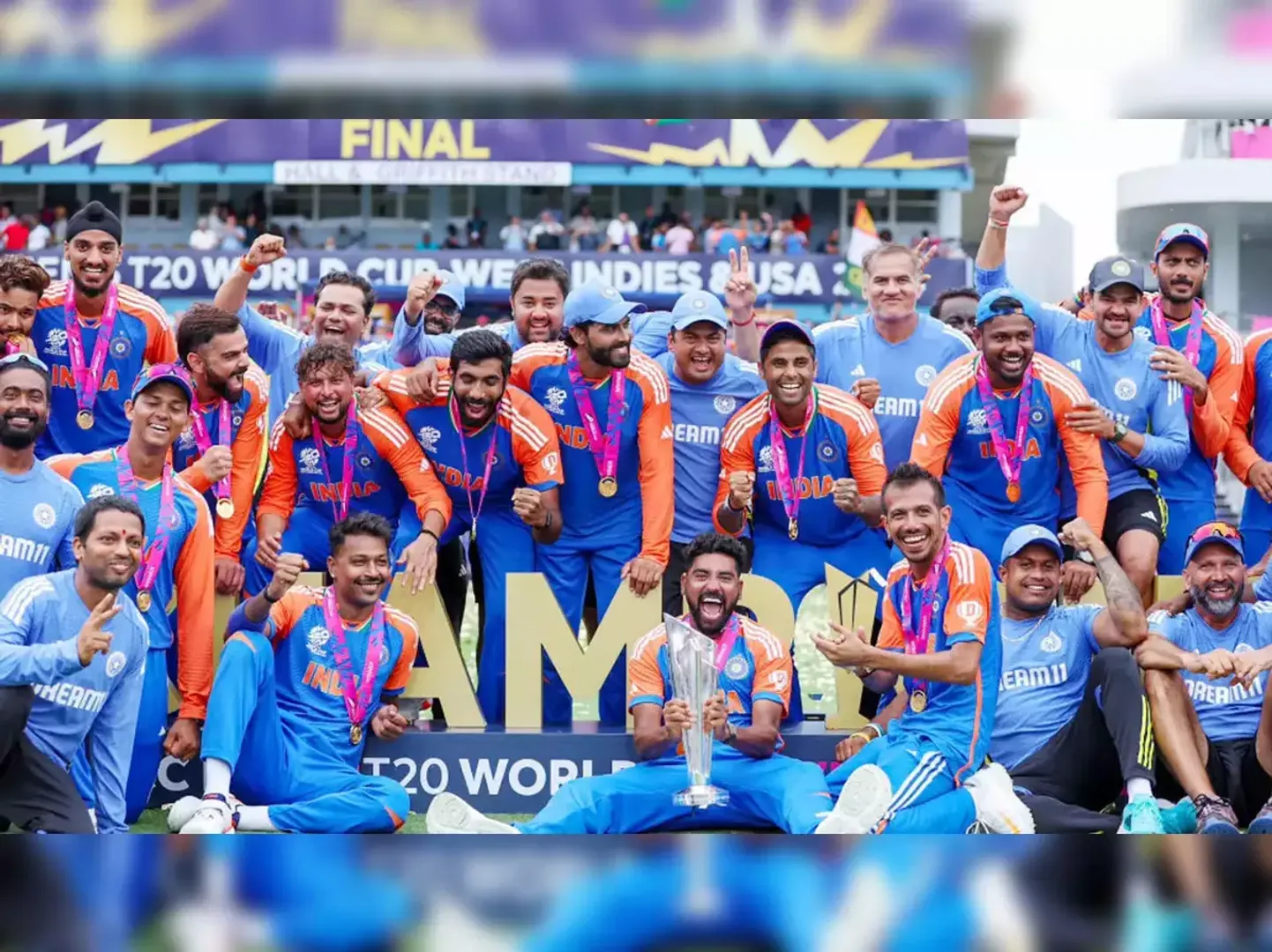 BCCI awards Rs 125 crore sum to the Indian cricket team following their World Cup victory