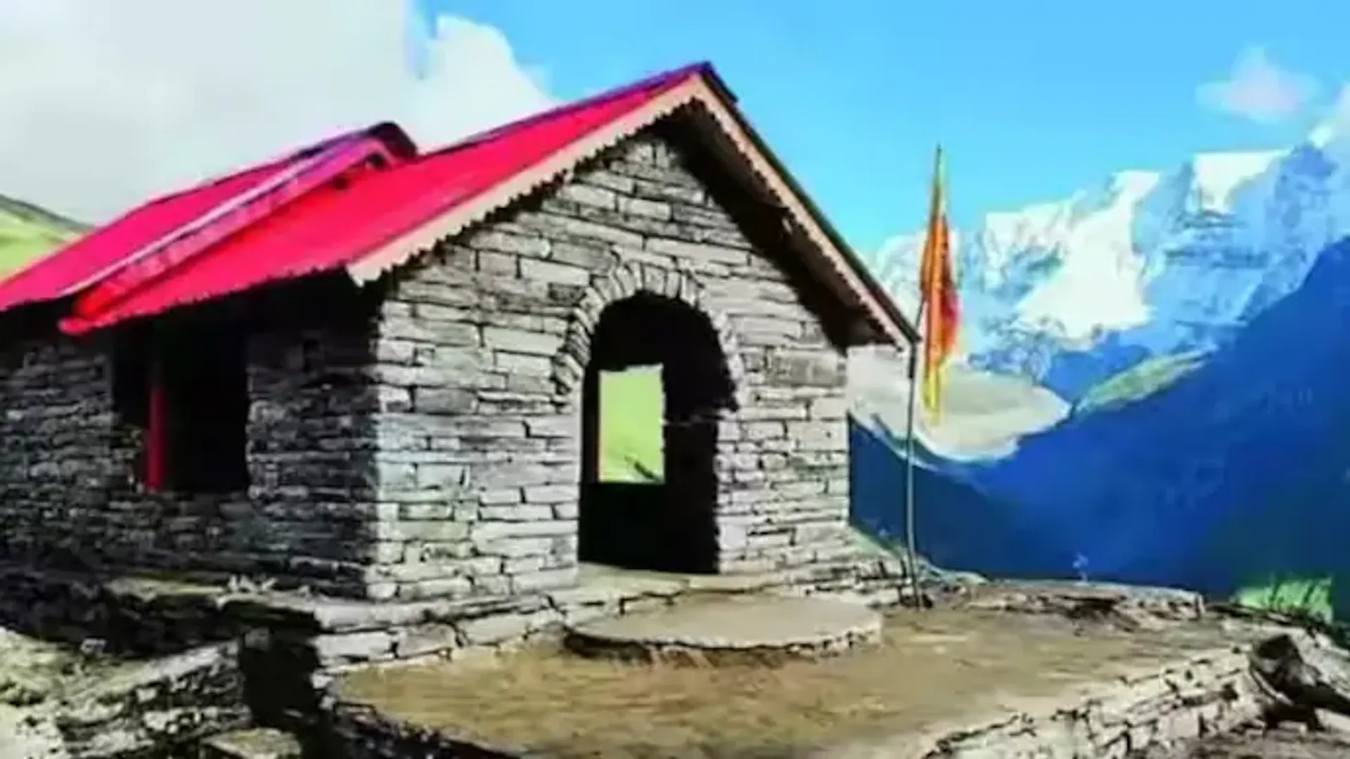 Self-styled godman builds unauthorized temple on Uttarakhand glacier