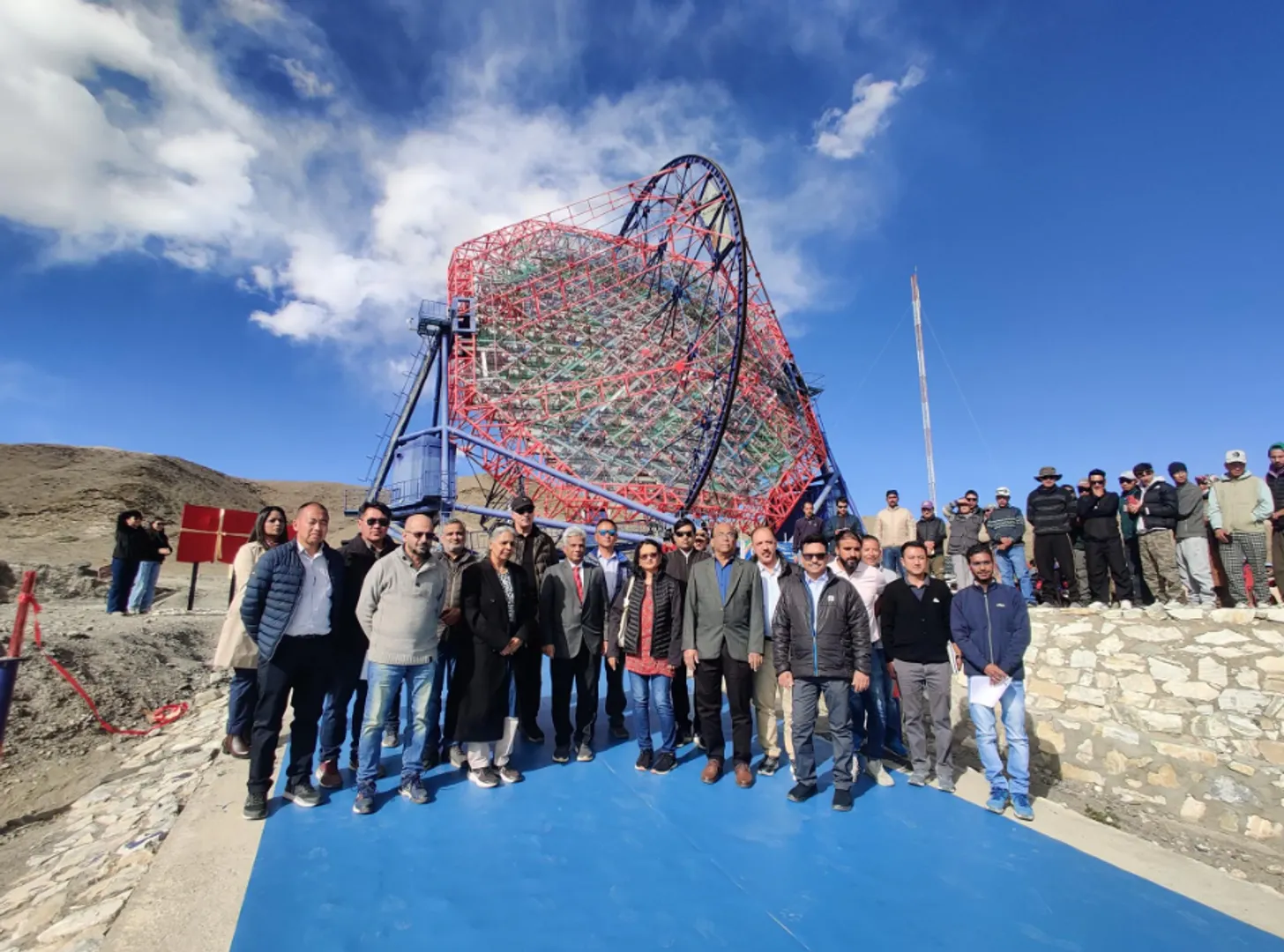 Asia’s largest and world’s highest gamma ray telescope launched in Ladakh