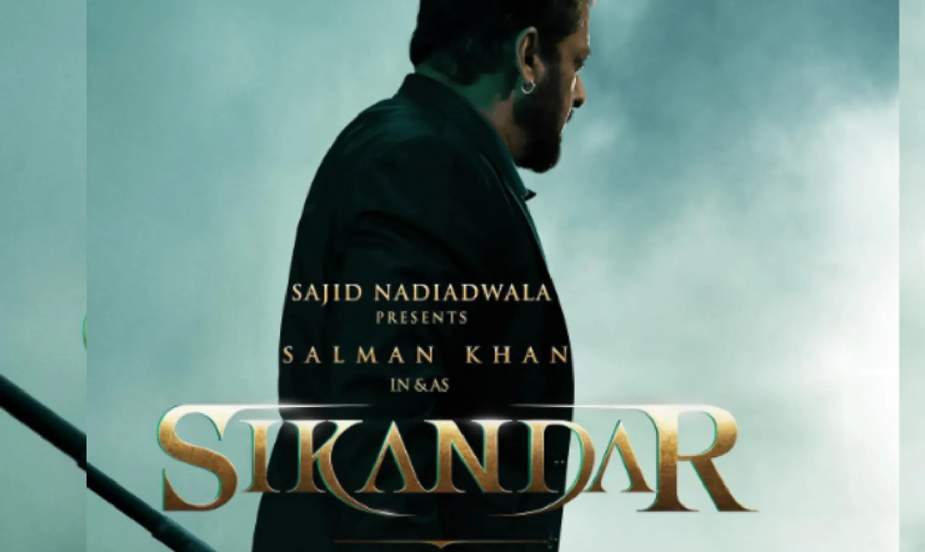 Salman Khan in Sikandar poster