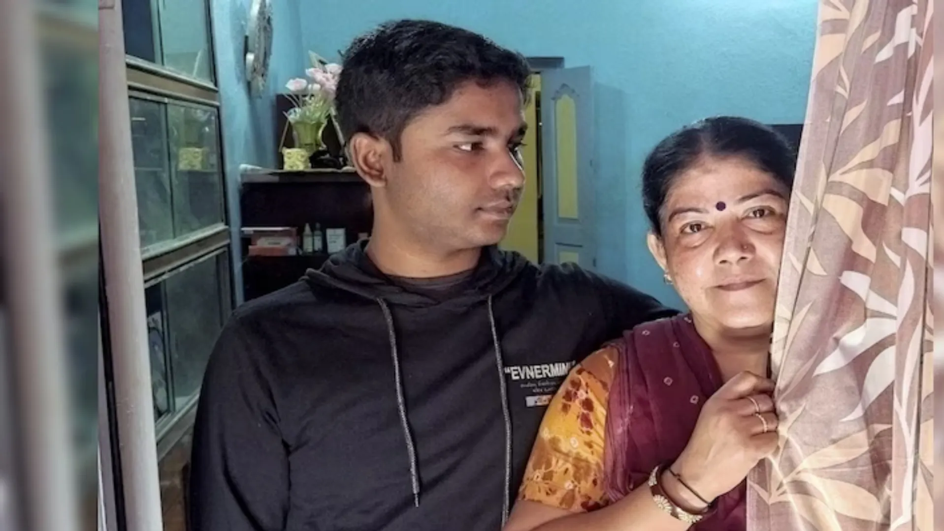 Woman gave birth to son 26 years ago in snake-infested jungle. 
