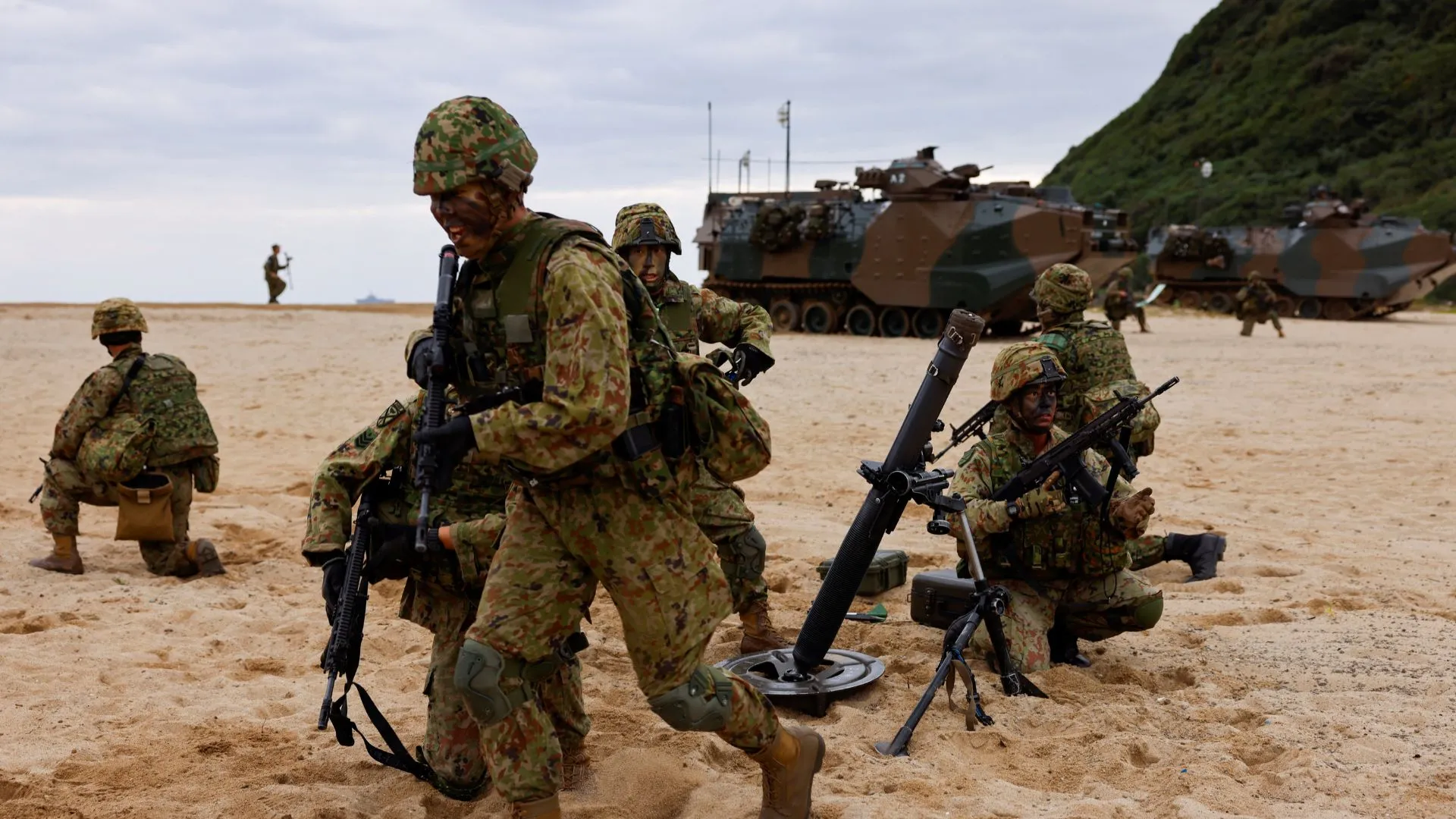 Japan's government has agreed on a record defence budget for the forthcoming fiscal year
