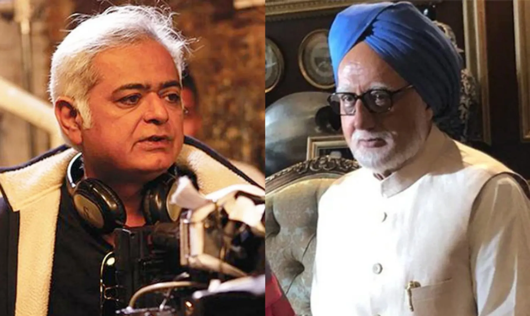 Hansal Mehta and Anupam Kher
