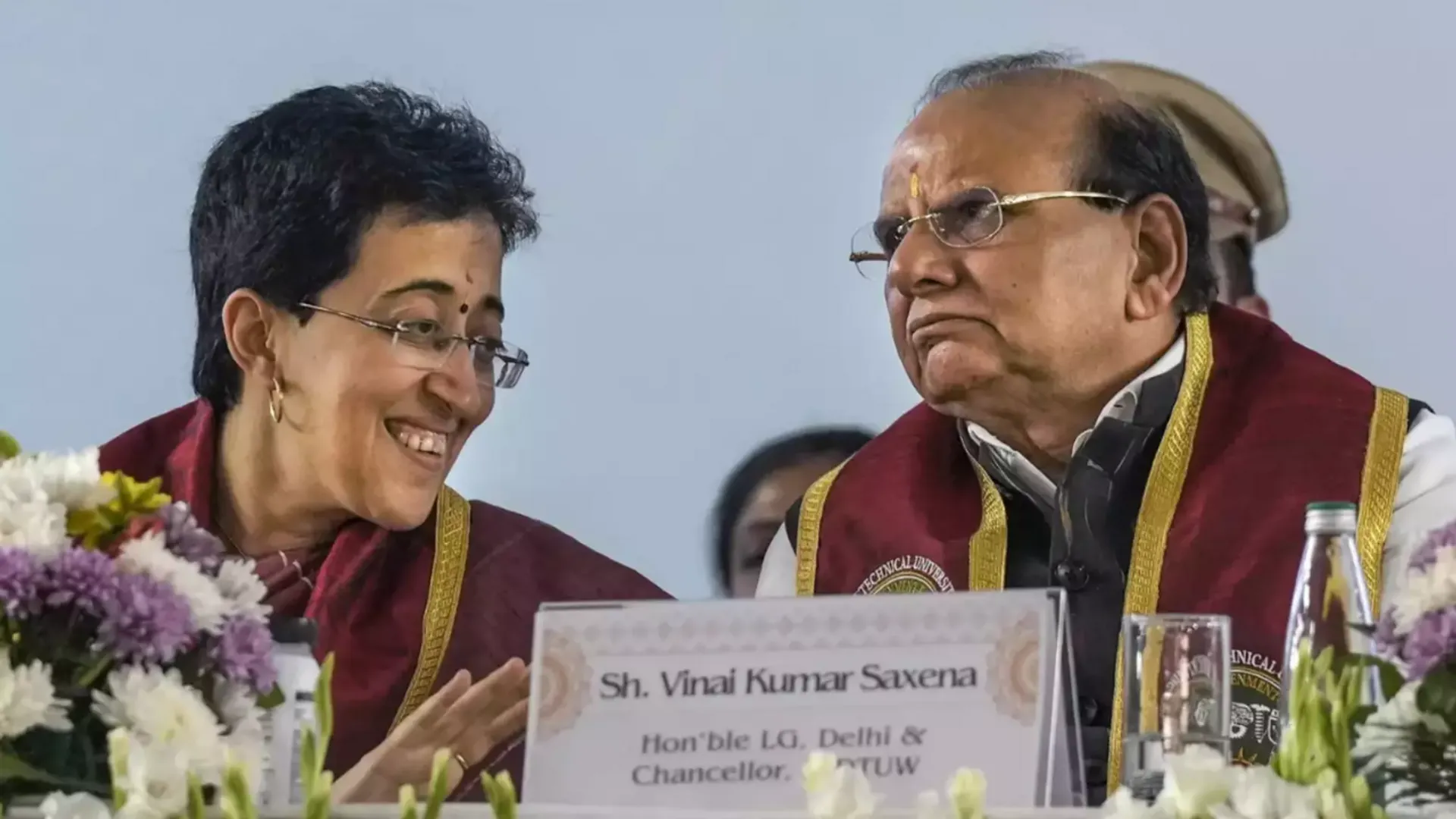 Delhi LG hurt that Kejriwal called Atishi temporary CM. 
