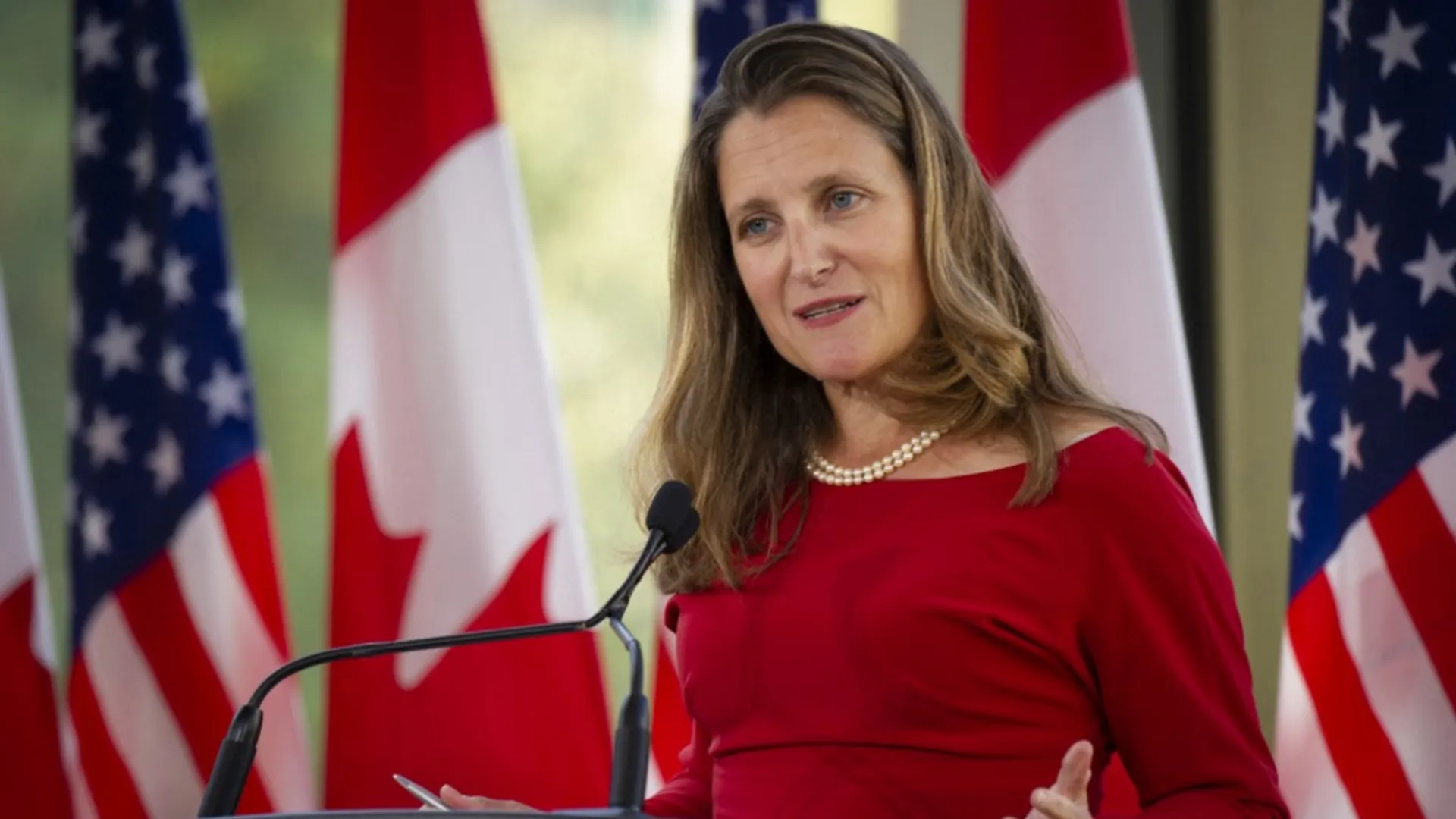 File Photo: Chrystia Freeland