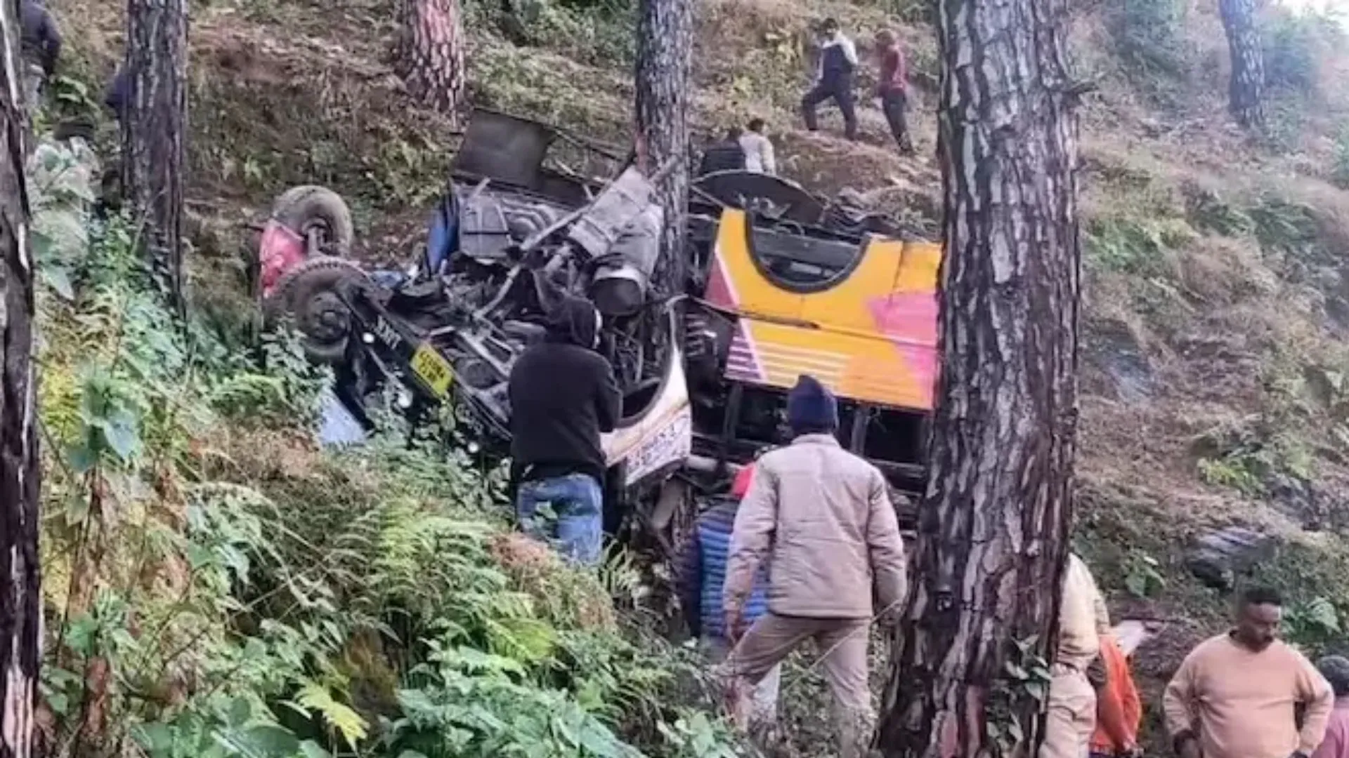 Five people died and around 18 others were injured