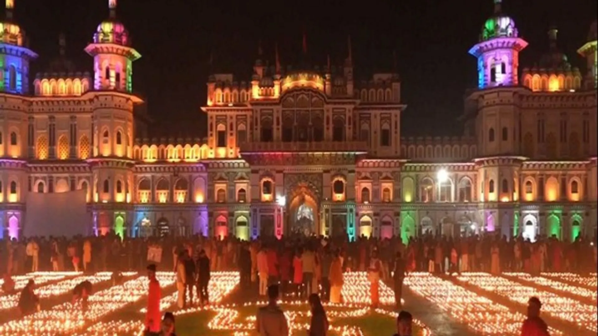 125k lamps illuminate Nepal's Janakpur to observe first anniversary of Ram Mandir's 'Pran Pratishtha' ceremony.