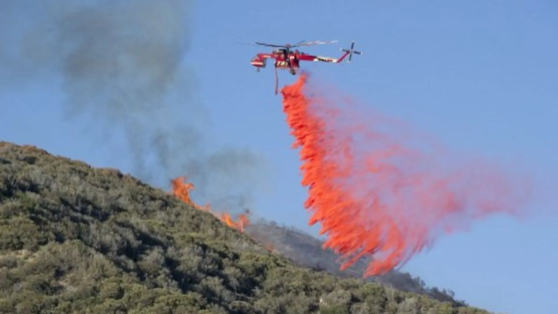 LA wildfires: What is pink coloured used by firefighters to battle destruction