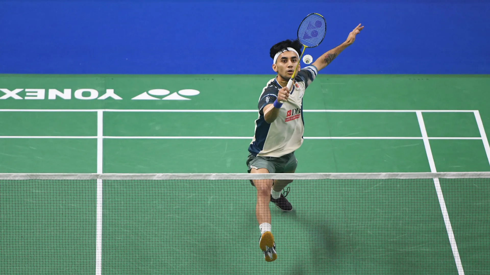 Lakshya Sen in action