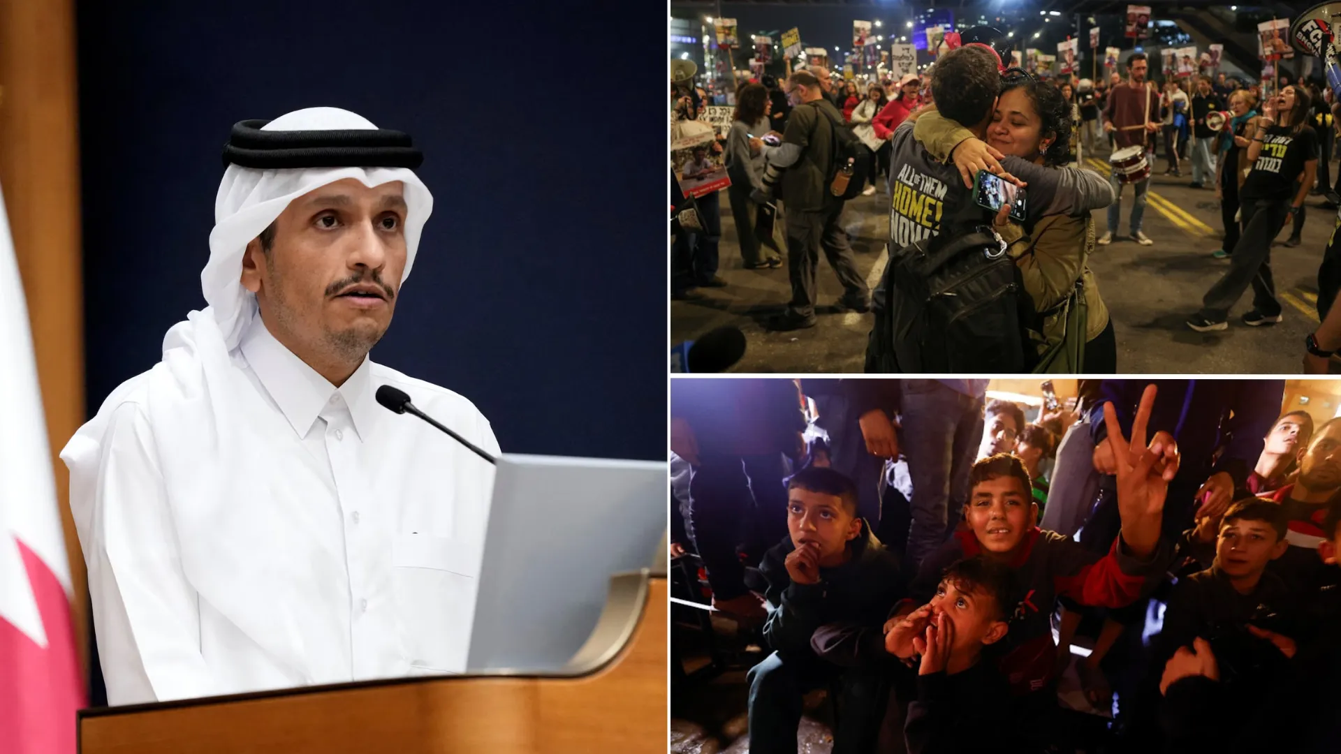Qatar PM confirms Gaza ceasefire deal between Israel, Hamas; phase one begins Jan 19
