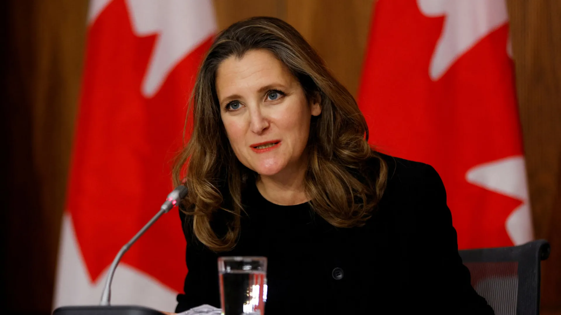 Canada's former finance minister Chrystia Freeland 