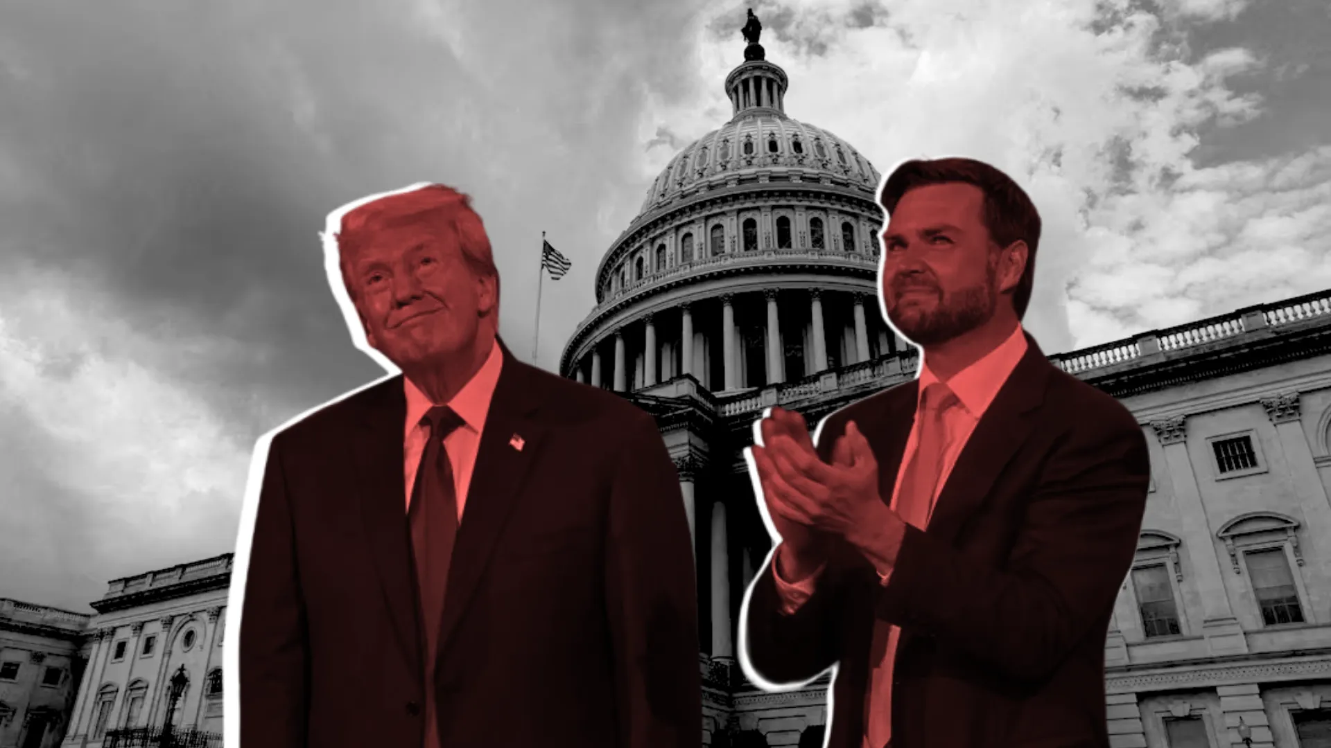US President-elect Donald Trump, VP elect JD Vance