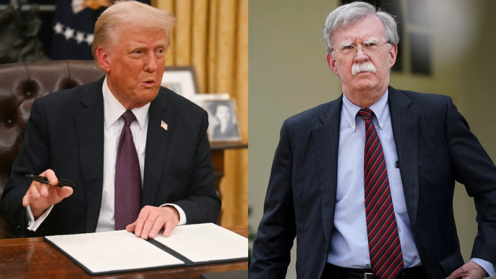 In response, Bolton, who faces the alleged threat of an Iranian assassination plot, said he was 'disappointed but not surprised' by Trump's move.