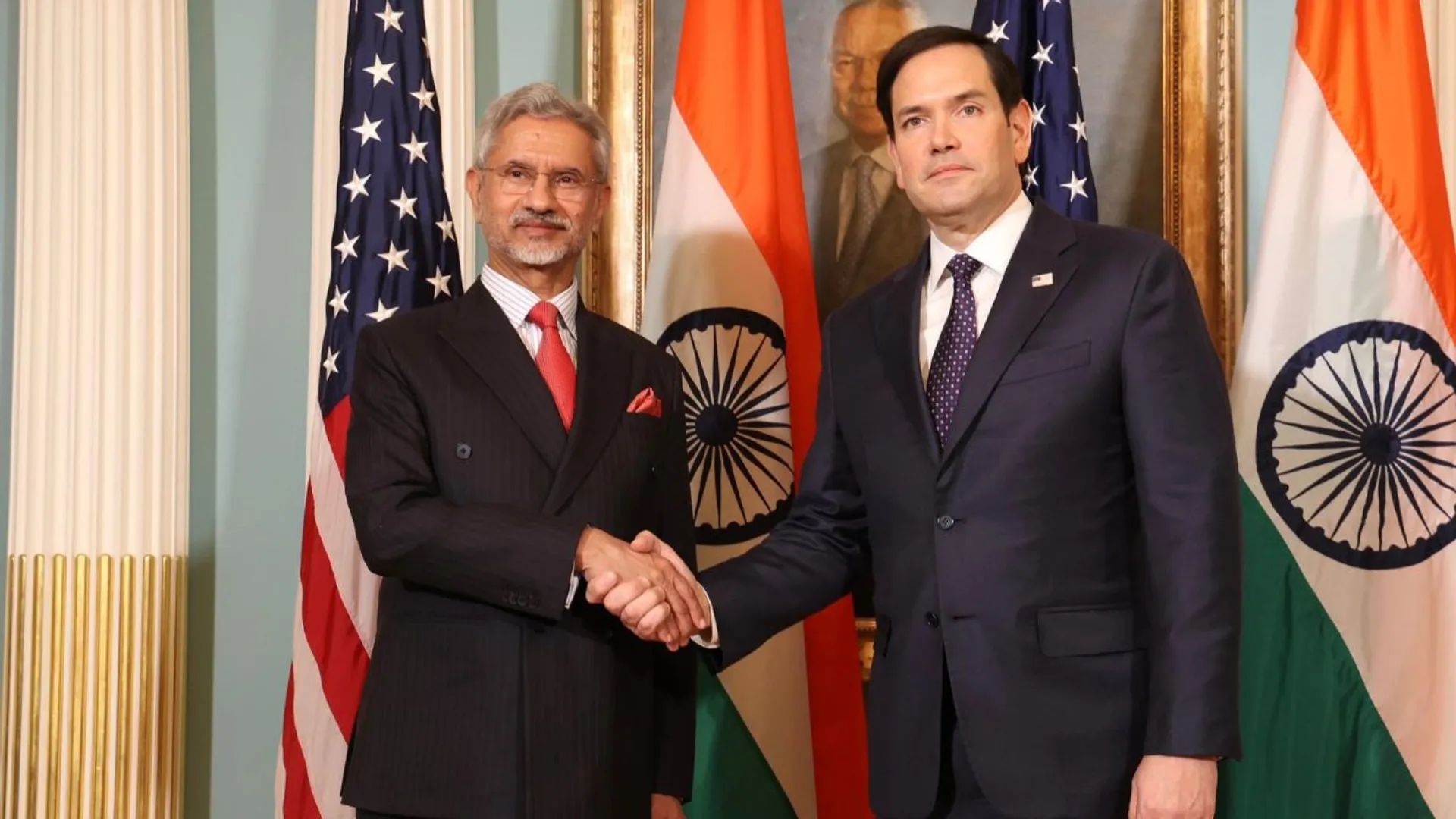 US Secretary of State Rubio meets Jaishankar
