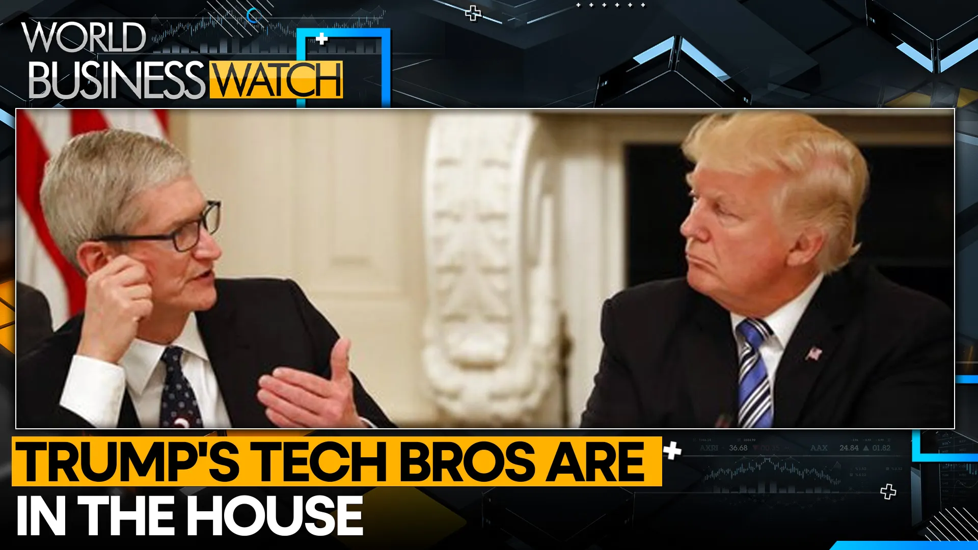 TRUMP'S TECH BROS ARE IN THE HOUSE