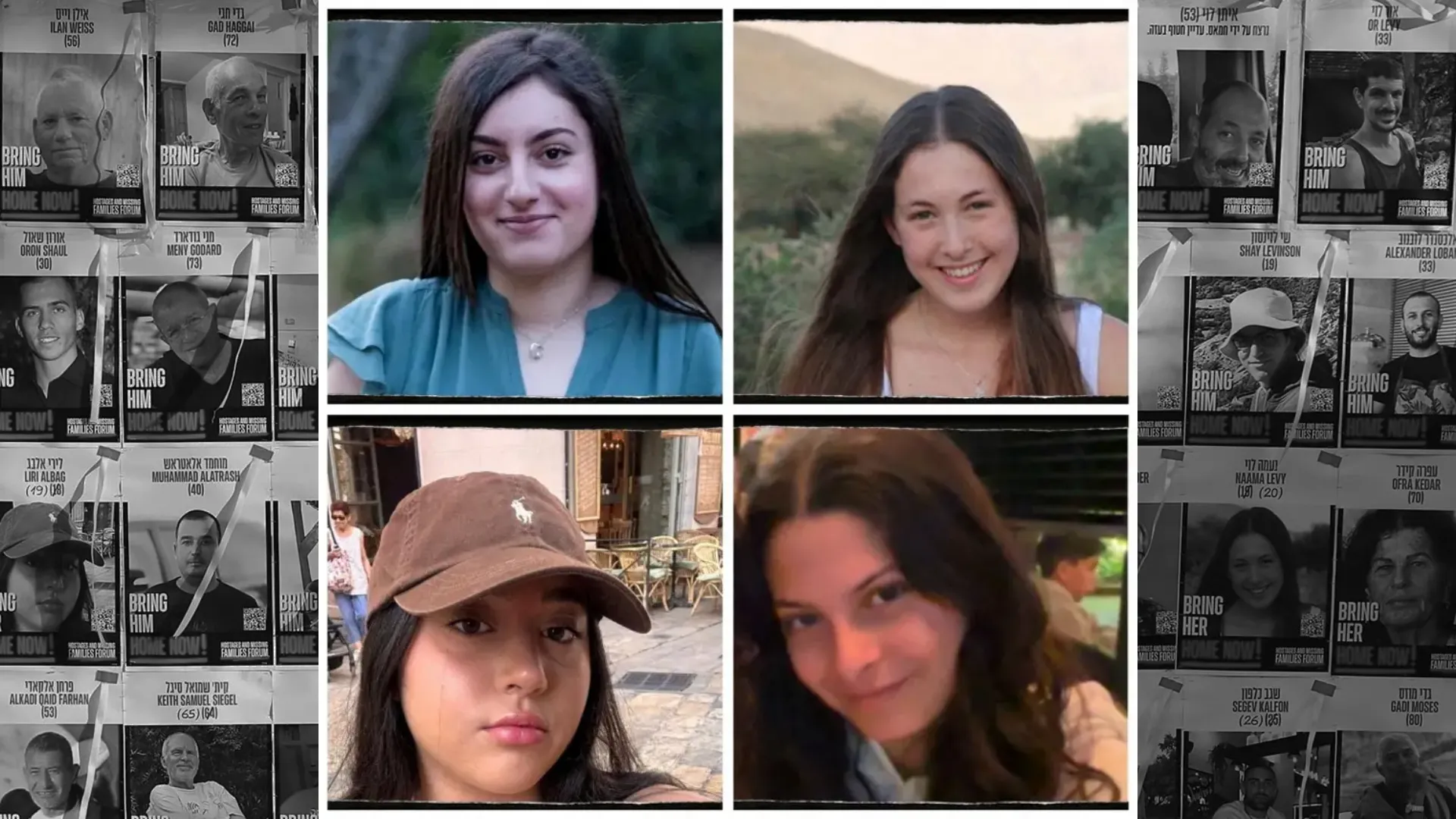 4 Israeli Hostages Being Released