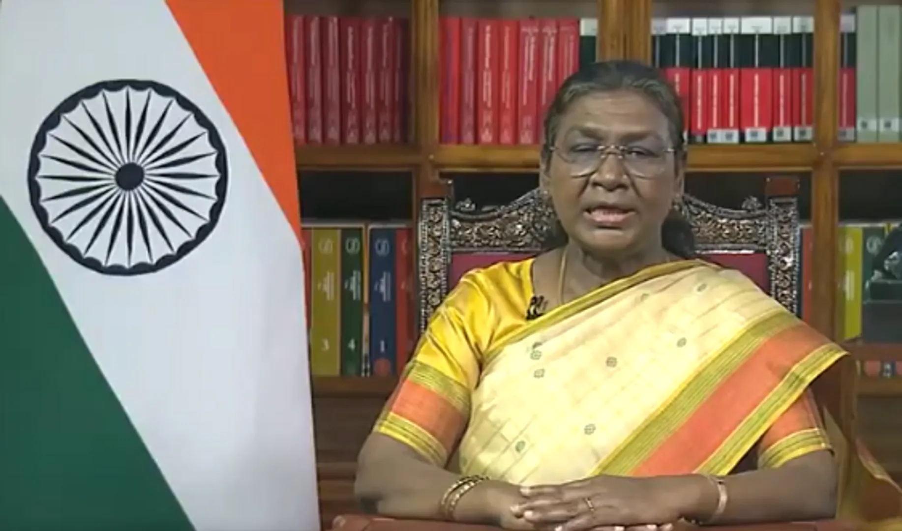 Indian president Droupadi Murmu