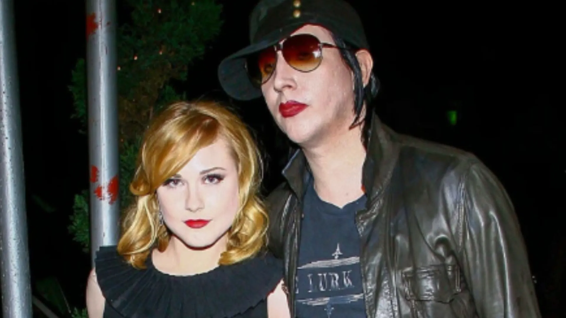 Marilyn Manson and Evan Rachel Woods