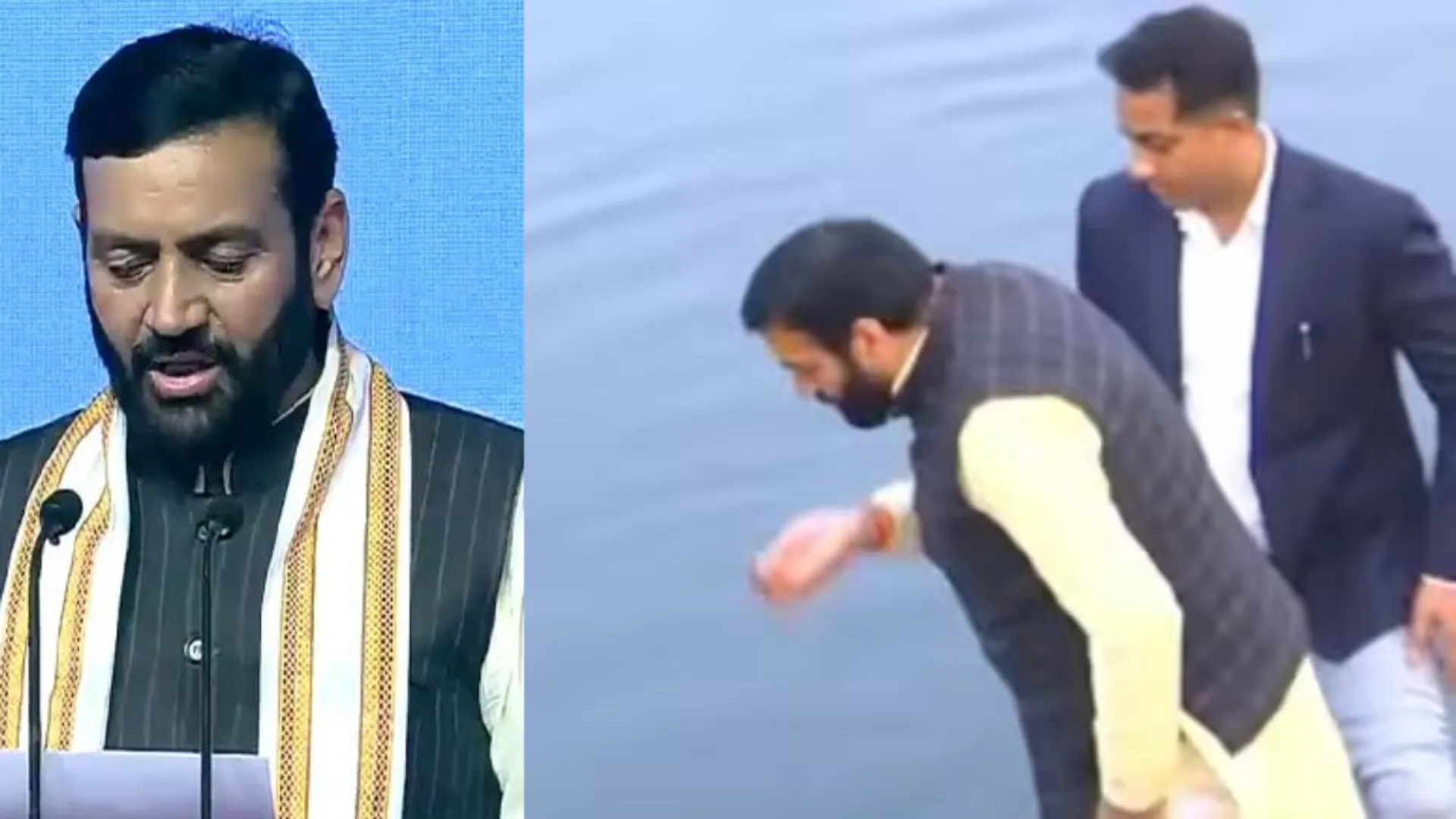 Yamuna water controversy: Haryana CM sips water, govt to file case against Kejriwal