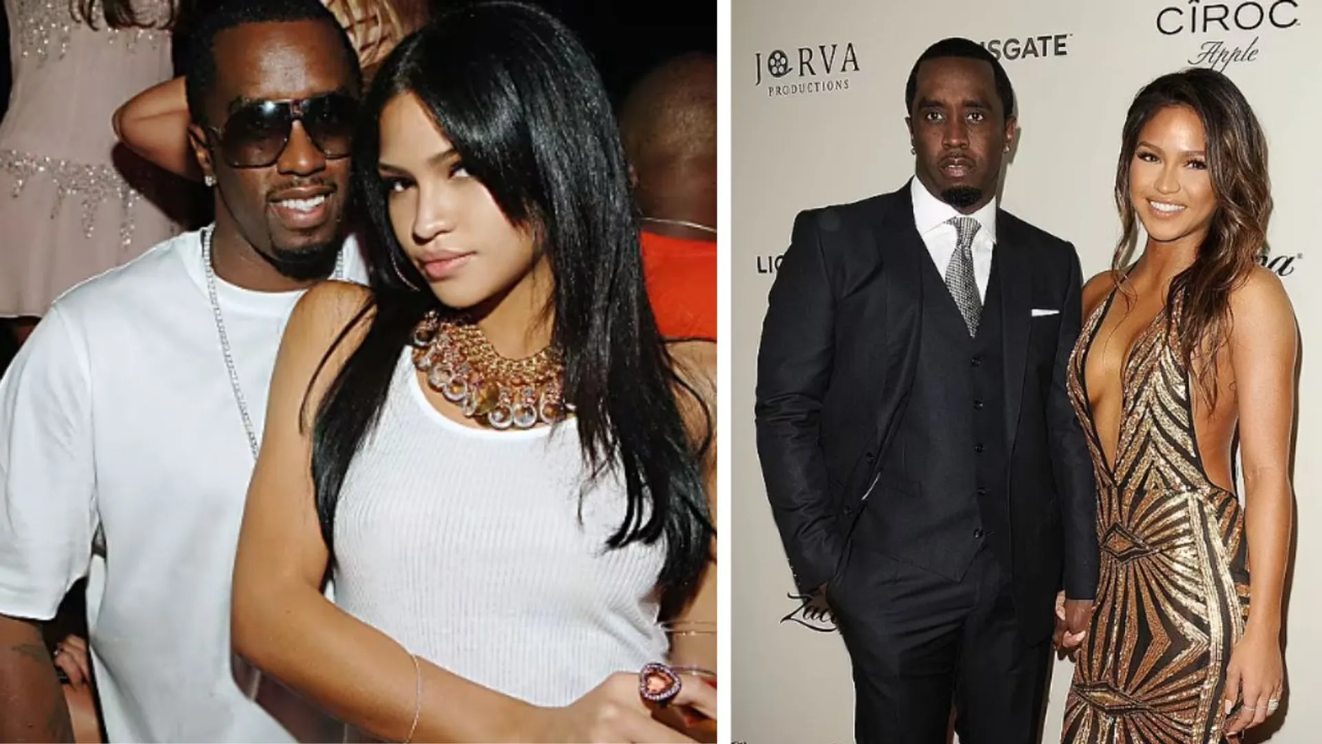 Sean Diddy Combs with Cassie Ventura in happier times