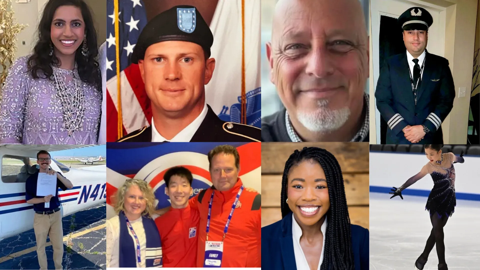 Victims of Washington DC plane crash