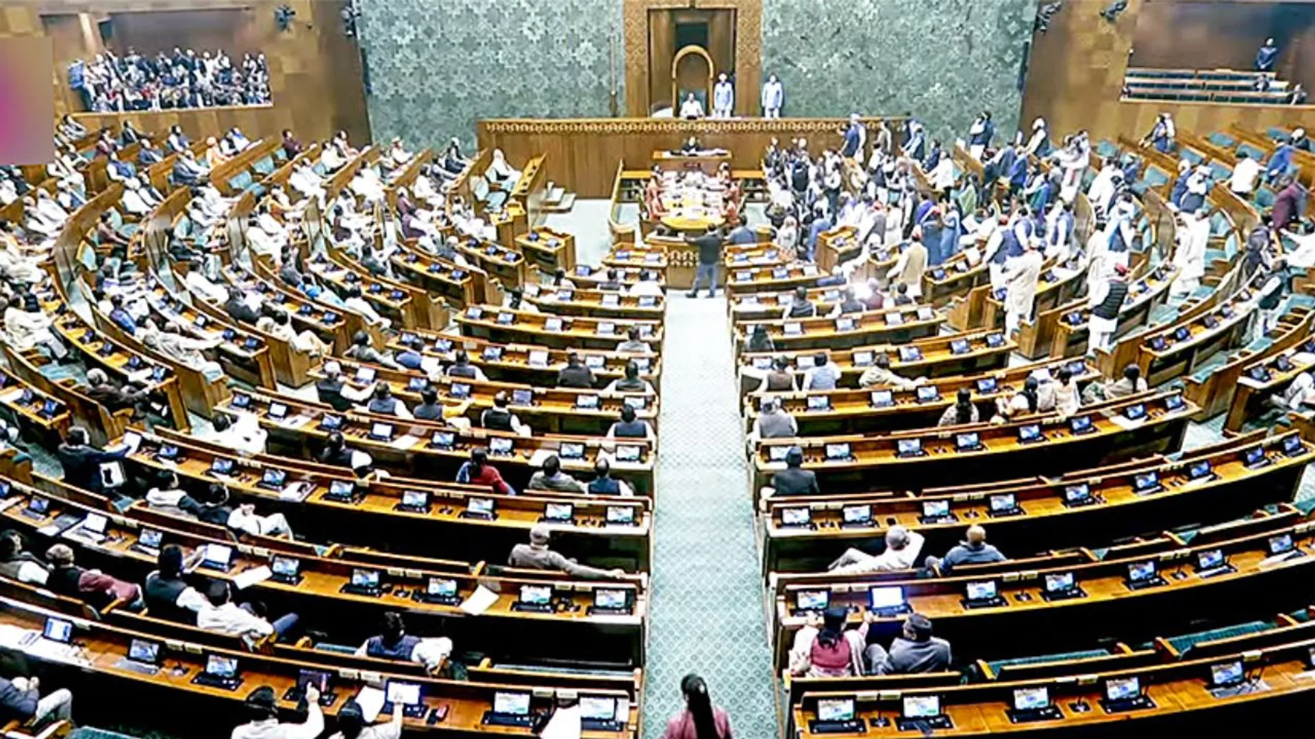 File Photo: Inside visuals of Indian Lok Sabha