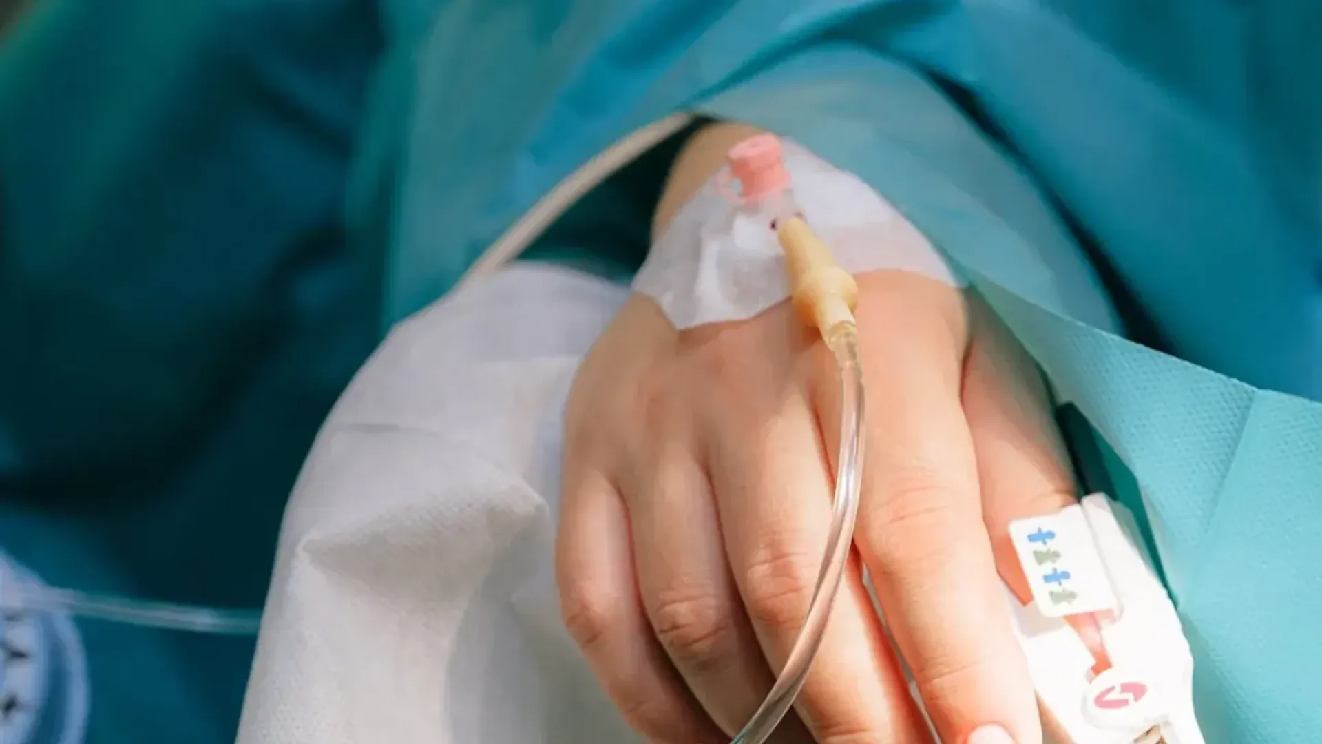 Representative image of a patient in a hospital.