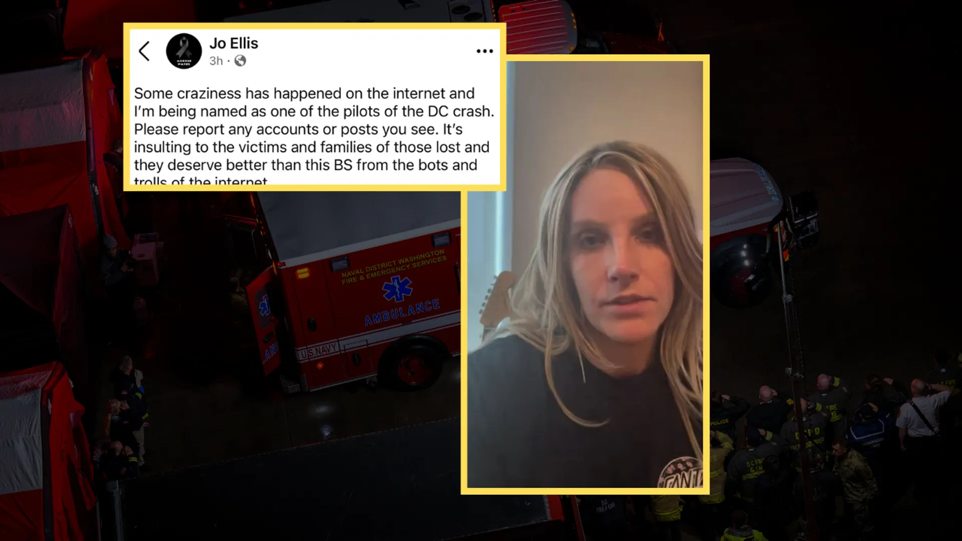'I don’t deserve this': Jo Ellis, transgender pilot wrongly named in Washington plane crash speaks out. Who is she? | WATCH 