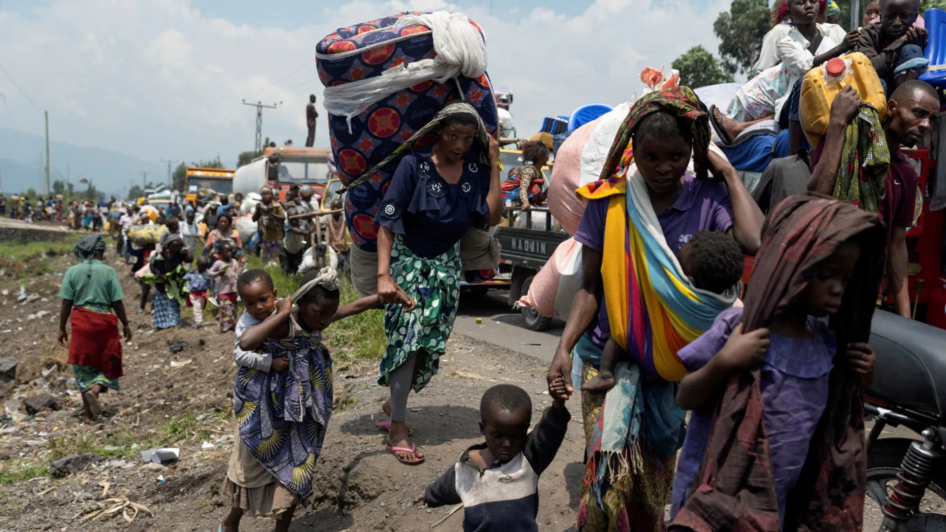 Representative image of conflict in DR Congo